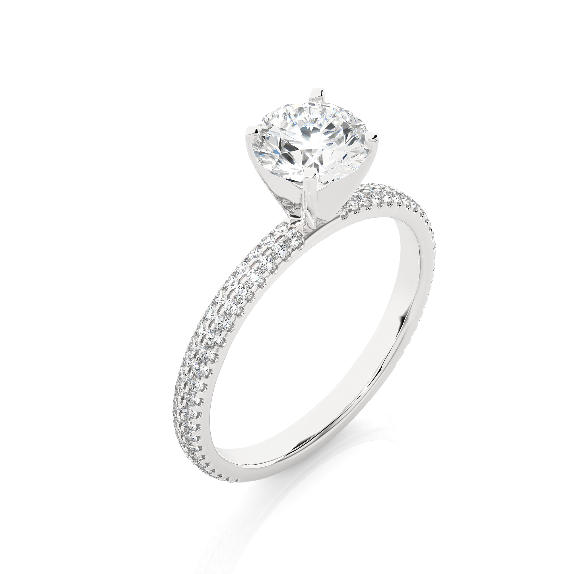 Nexus Solitaire Lab Grown Diamond Ring