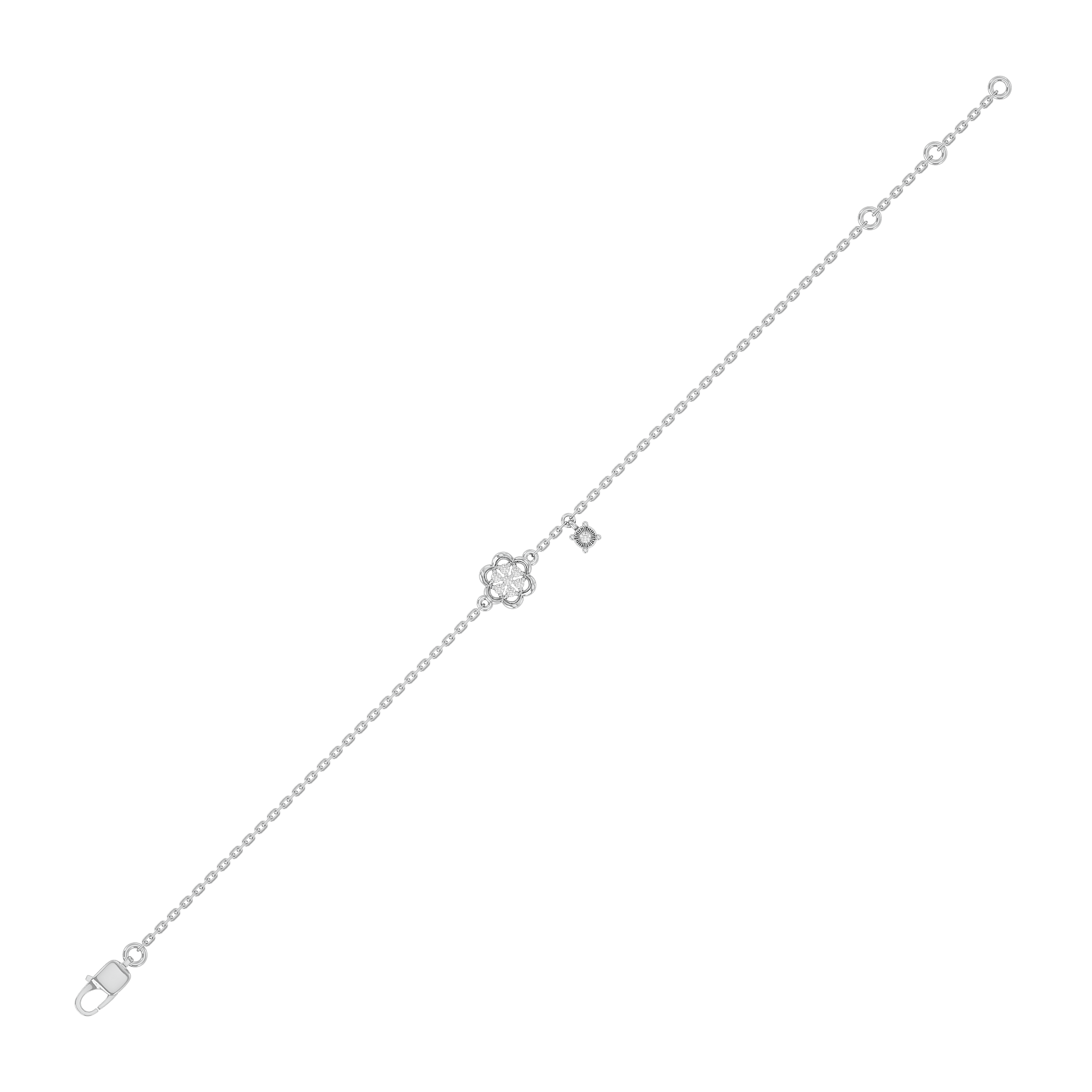 Pristine Symphony Lab Grown Diamond Bracelet