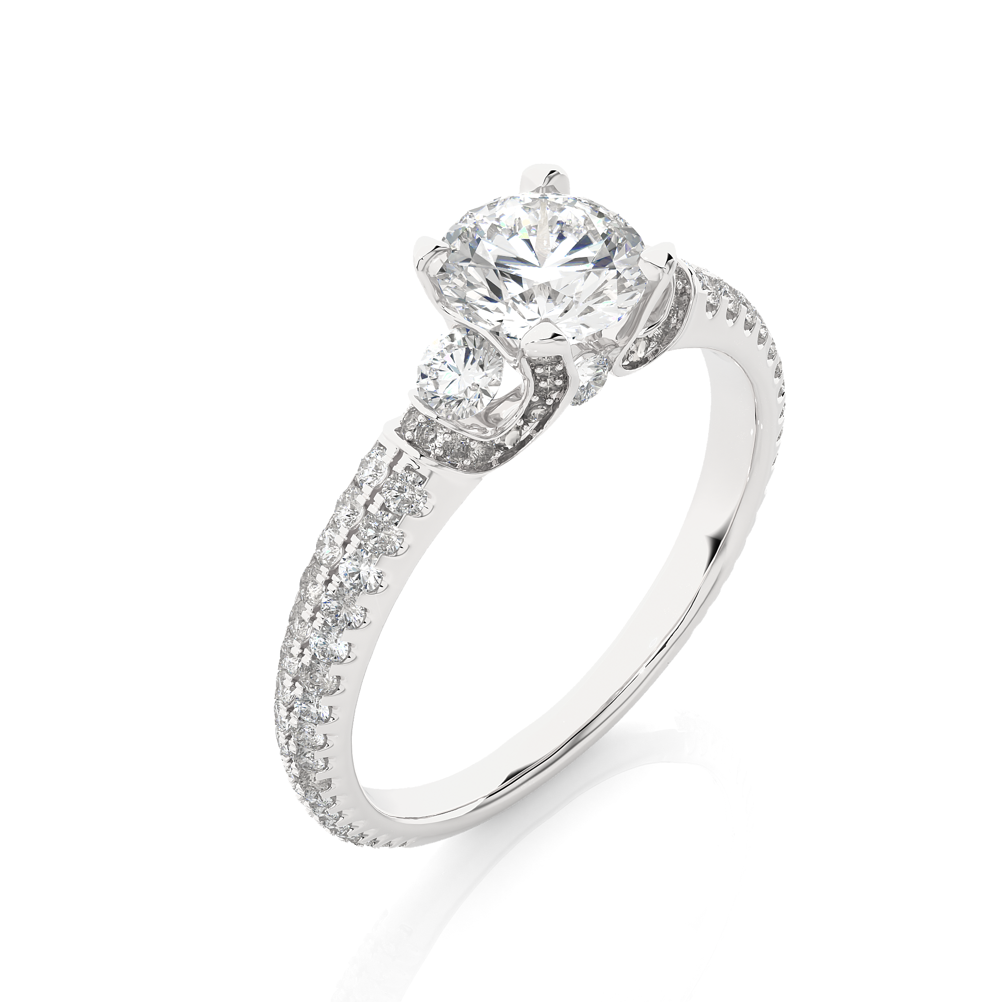 Amadeus Solitaire Lab Grown Diamond Ring