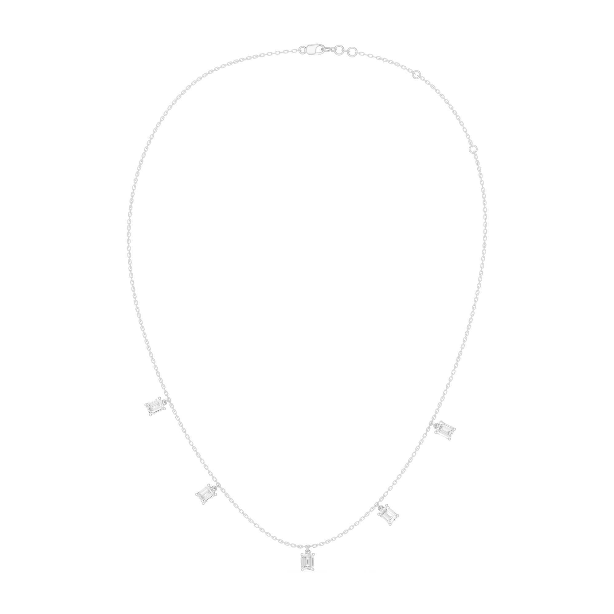 The Orynthé Emerald Diamond Necklace