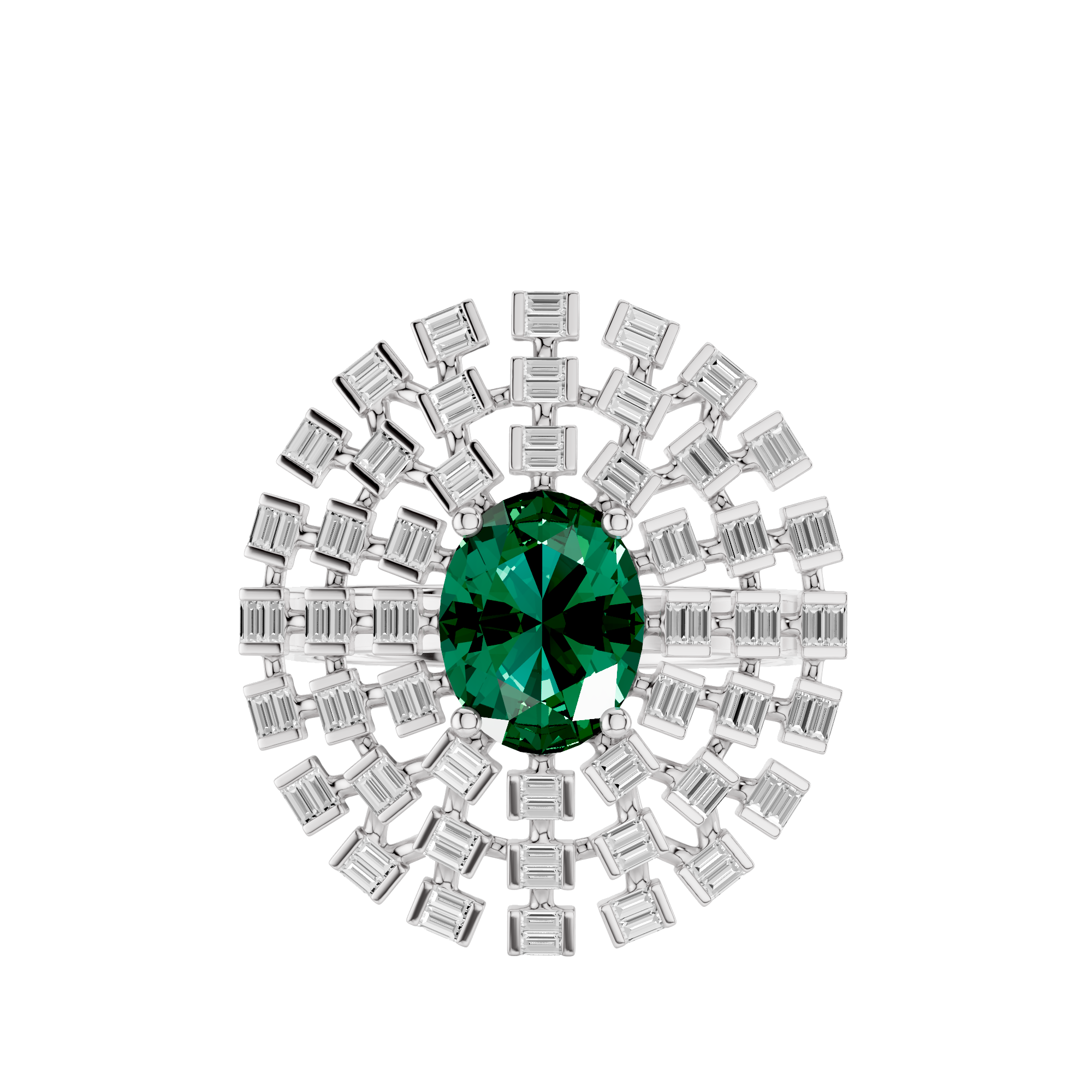 The Valençe Baguette Lab Grown Diamond Ring