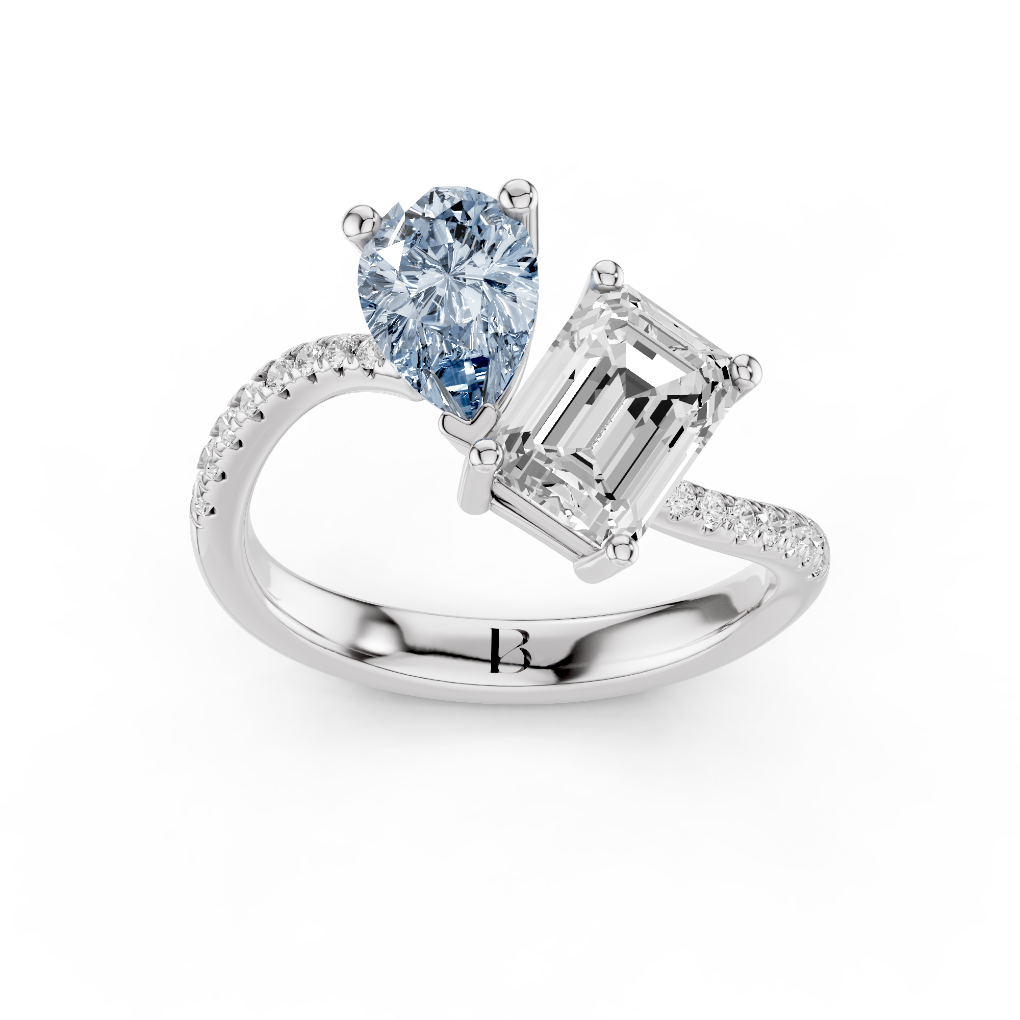 The Aurevienne Trinity Diamond Ring