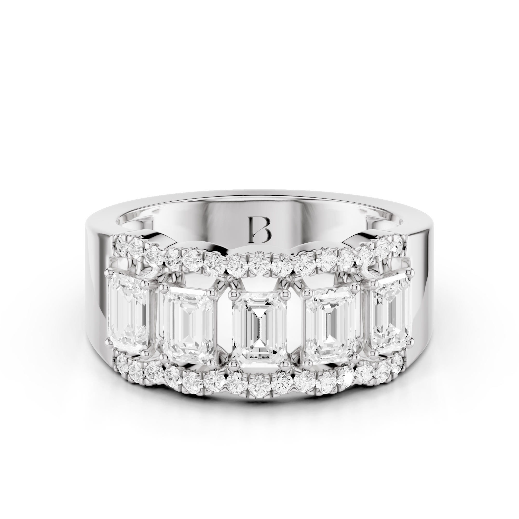 The Orivelle Prism Diamond Ring