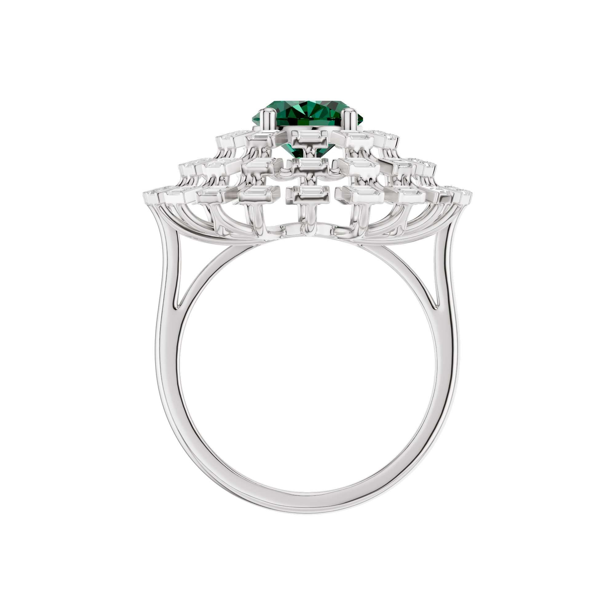 The Valençe Baguette Lab Grown Diamond Ring