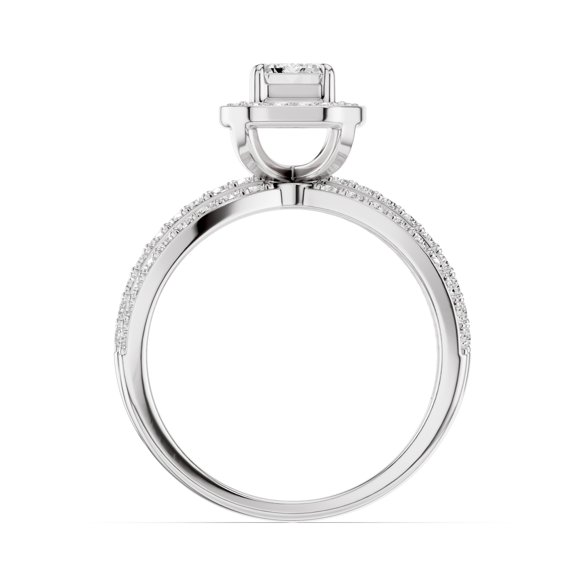 The Virelith Emerald Diamond Ring