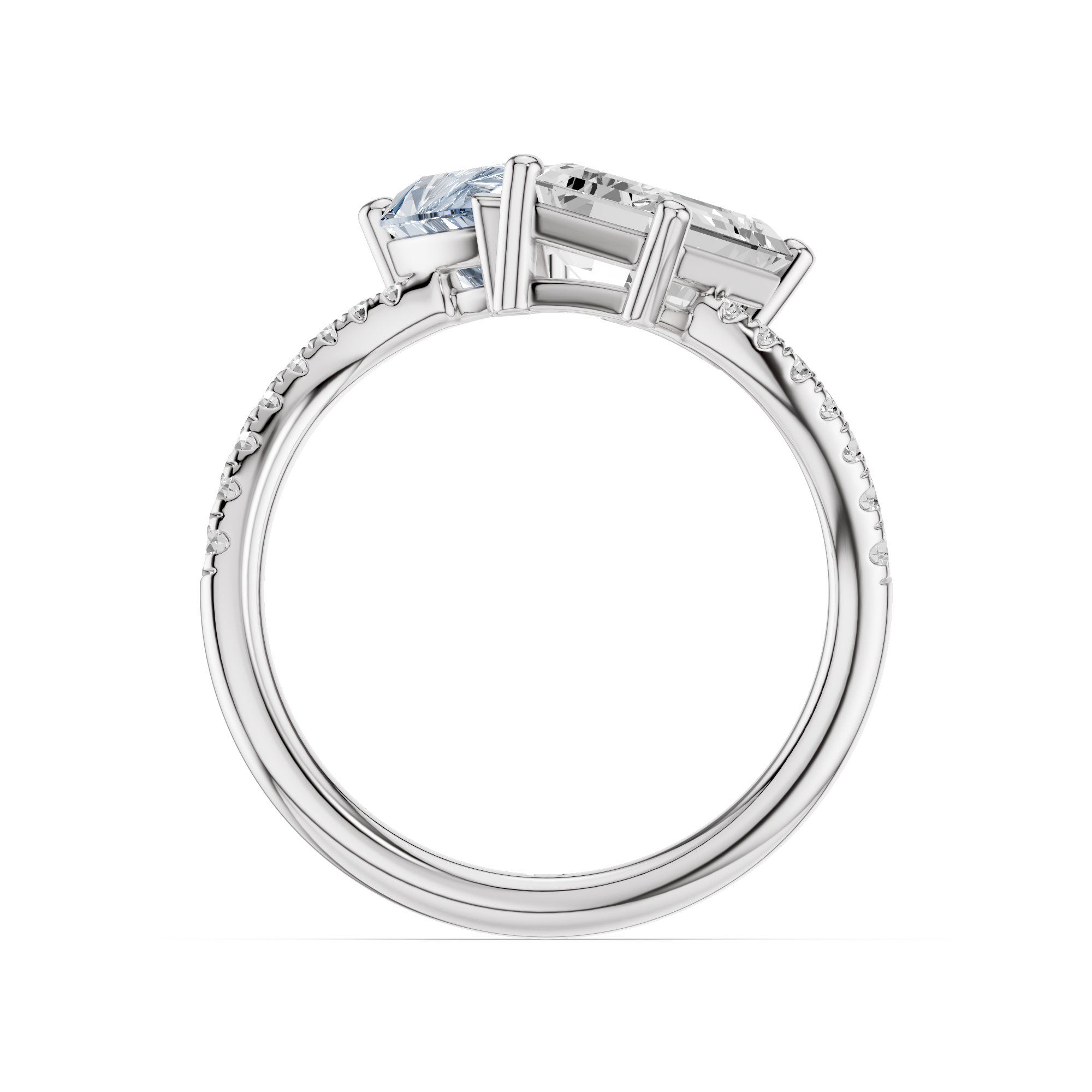 The Aurevienne Trinity Diamond Ring