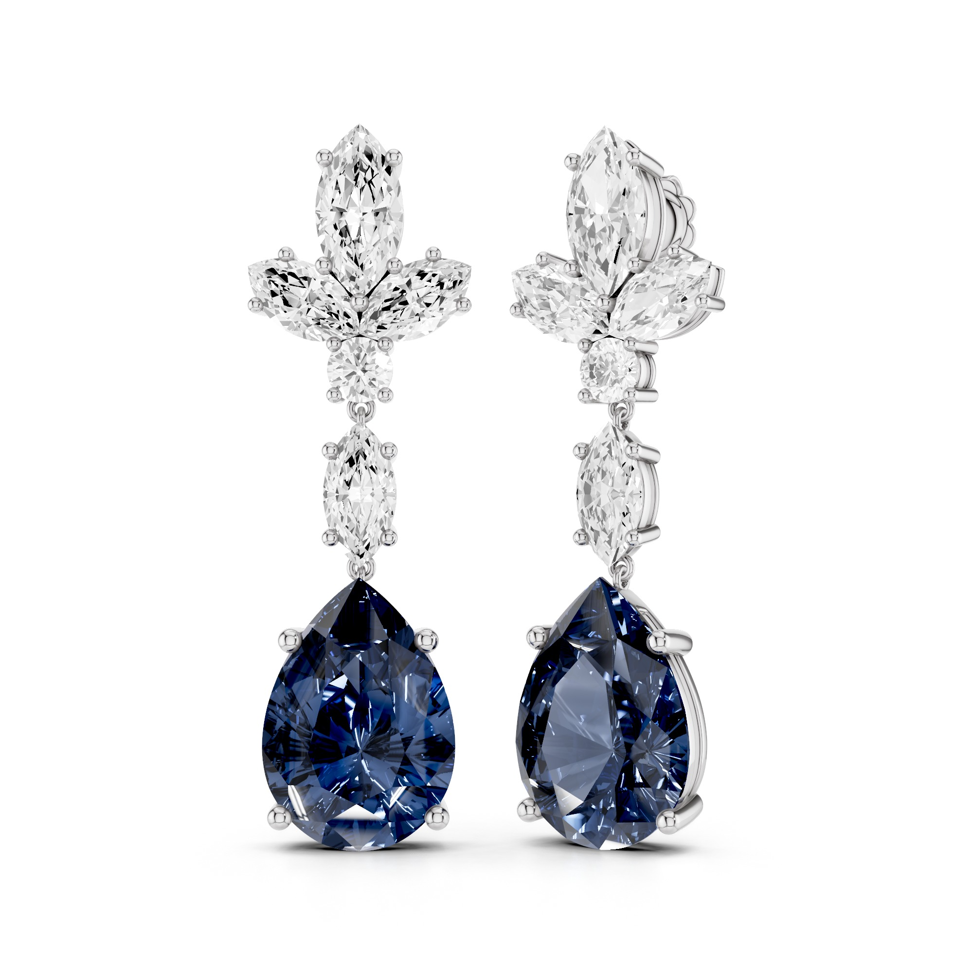 The Marquise Étoile Lab Grown Diamond Earrings