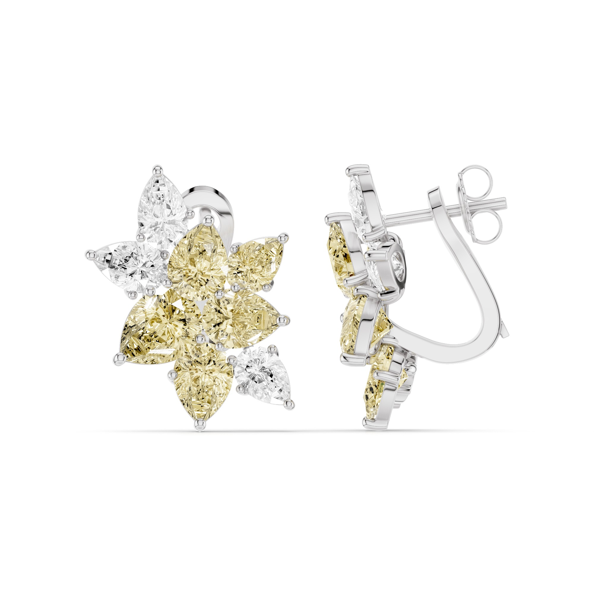 Étoile Poire Lab Grown Diamond Earrings
