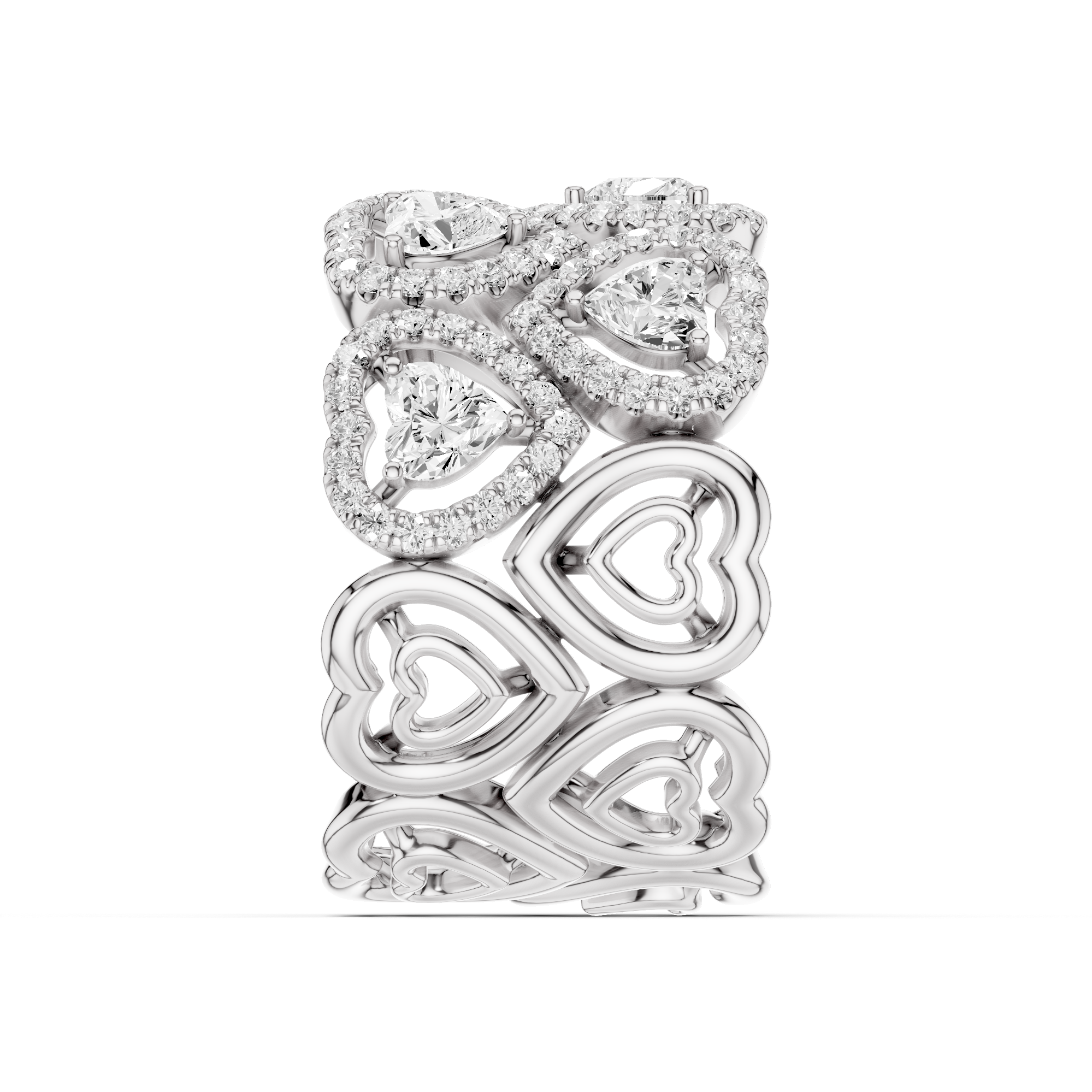The Amelisse Heart Diamond Ring