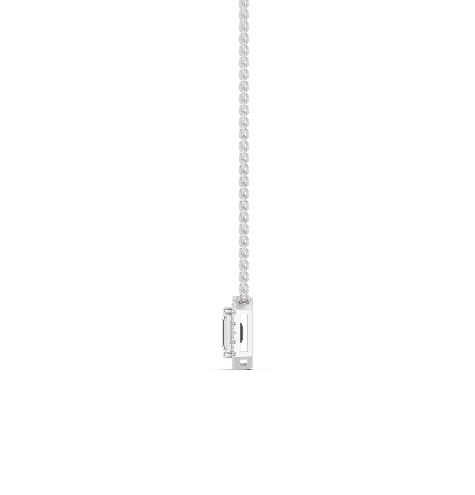 The Vaelora Prism Diamond Pendant