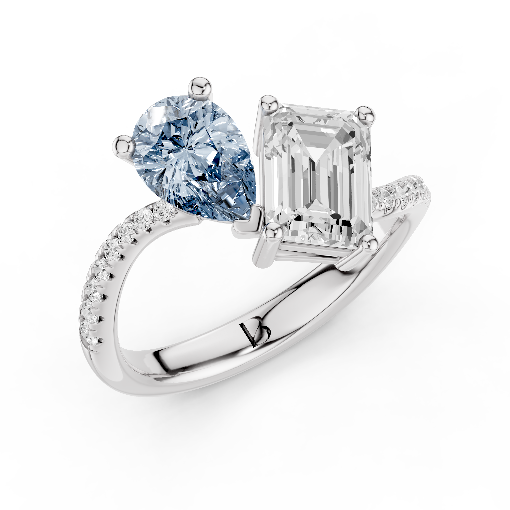 The Aurevienne Trinity Diamond Ring