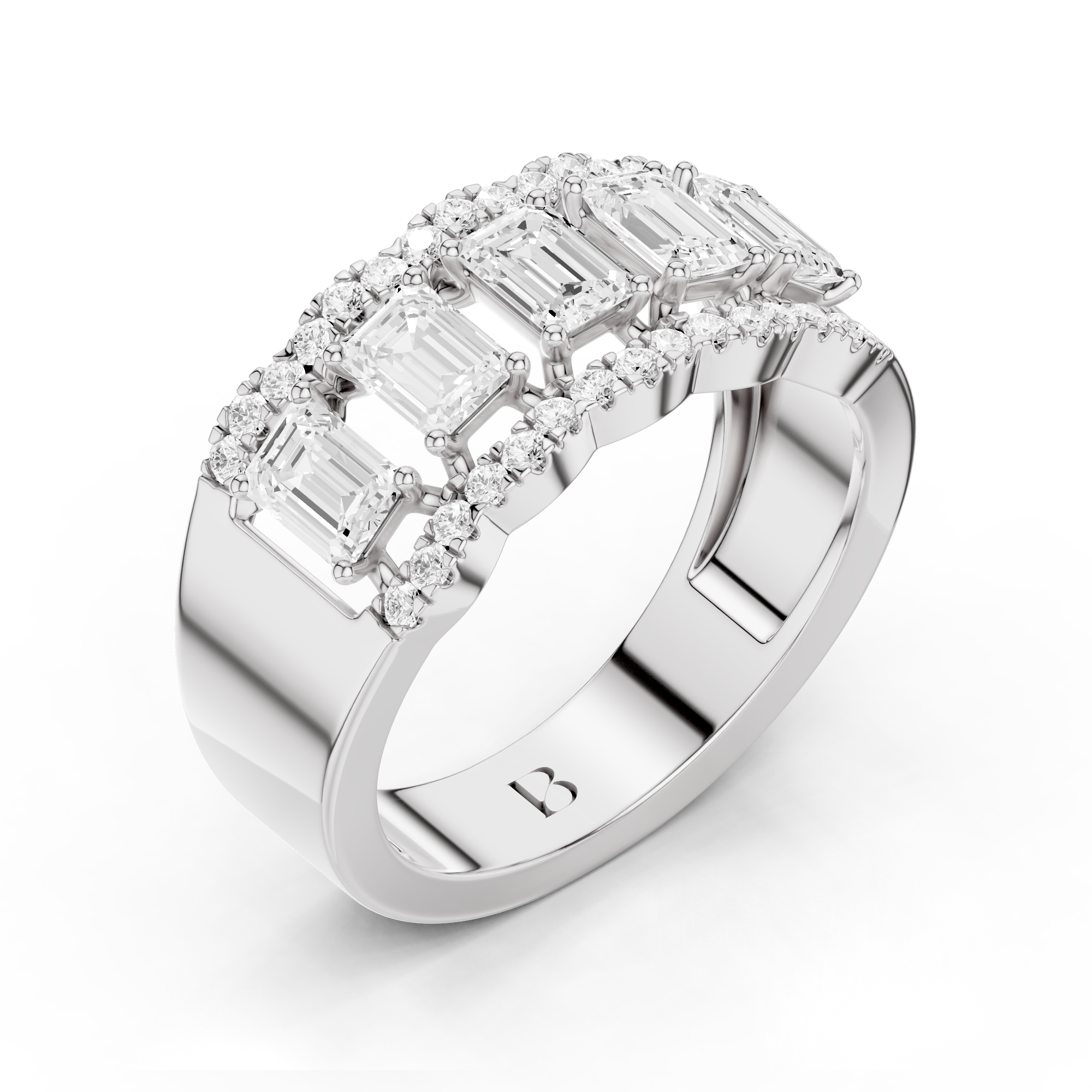 The Orivelle Prism Diamond Ring