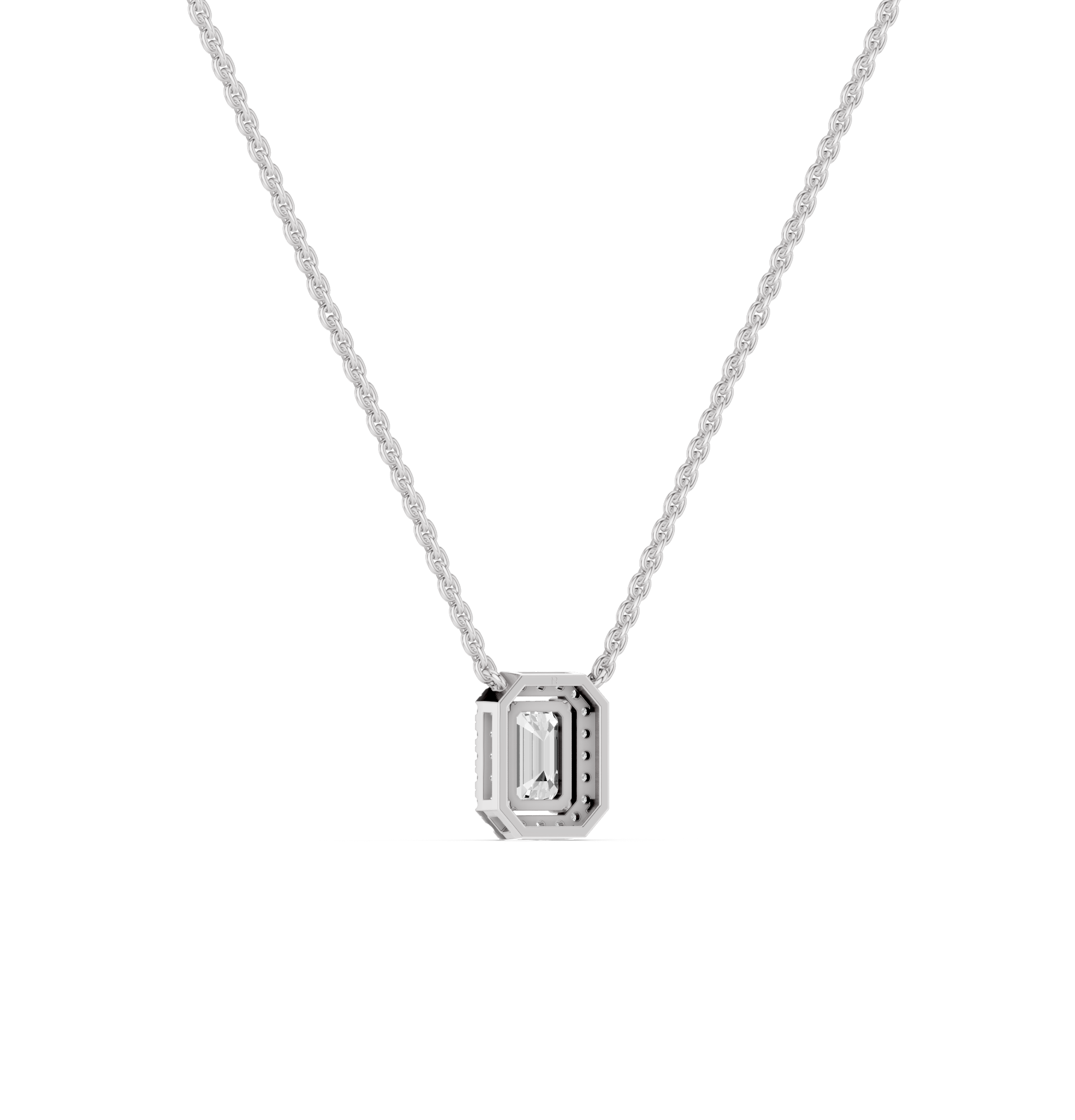 The Vaelora Prism Diamond Pendant