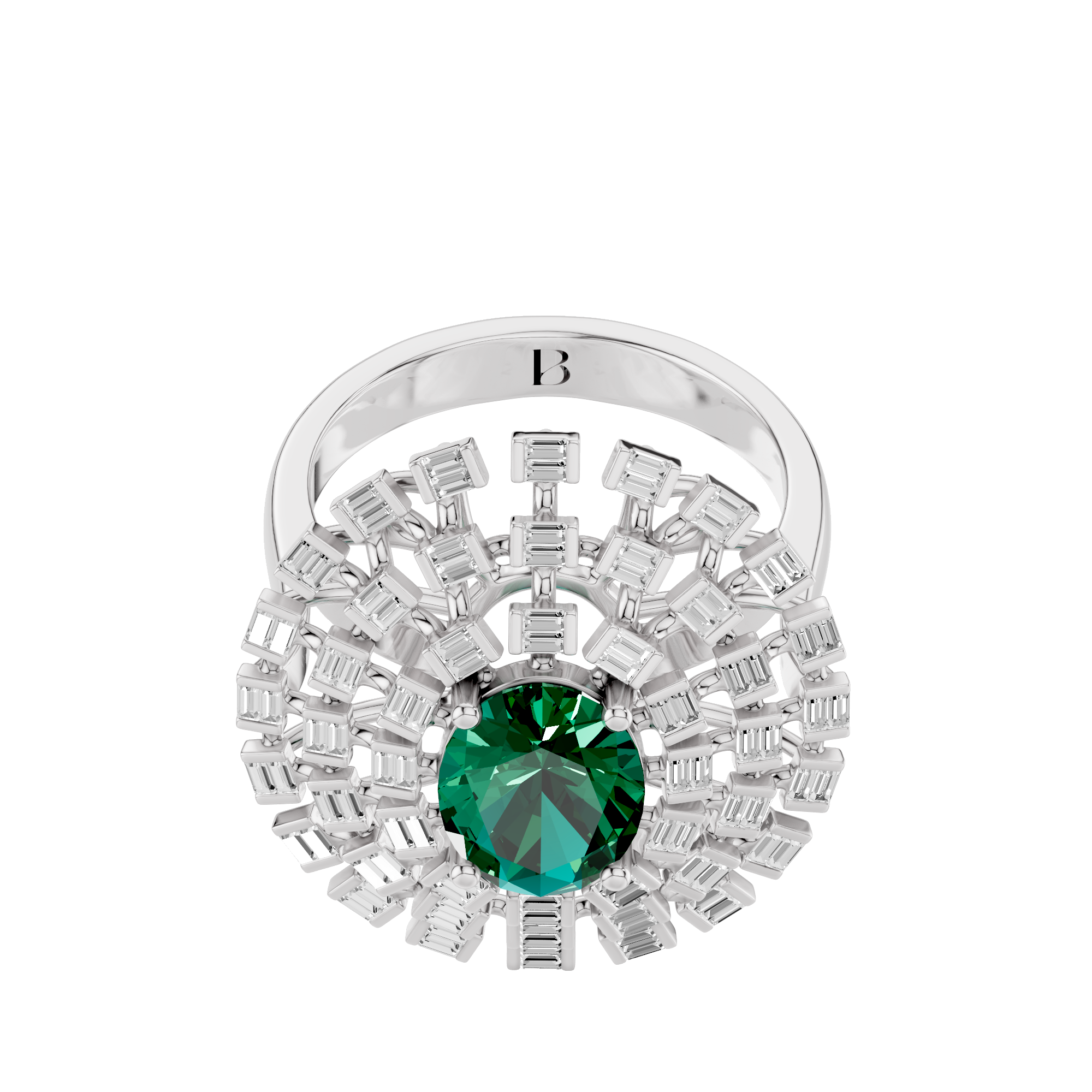 The Valençe Baguette Lab Grown Diamond Ring