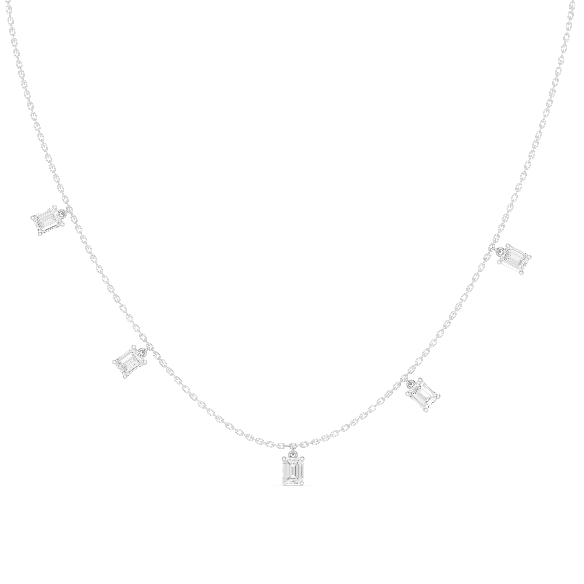 The Orynthé Emerald Diamond Necklace