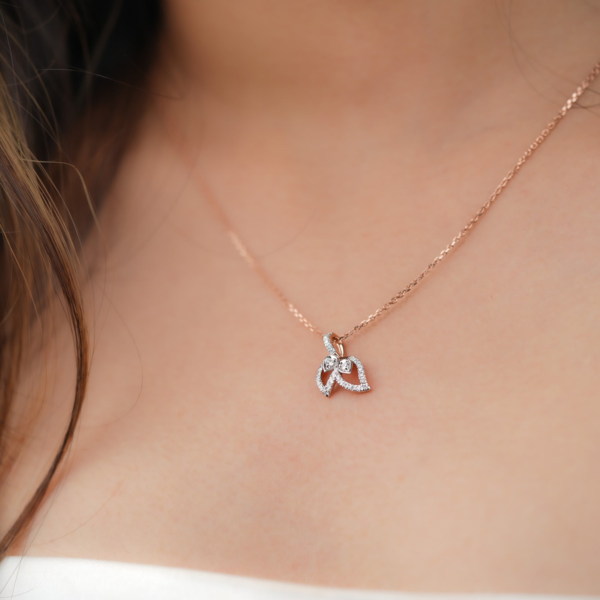 Seraphic Sparkle Lab Grown Diamond Pendant