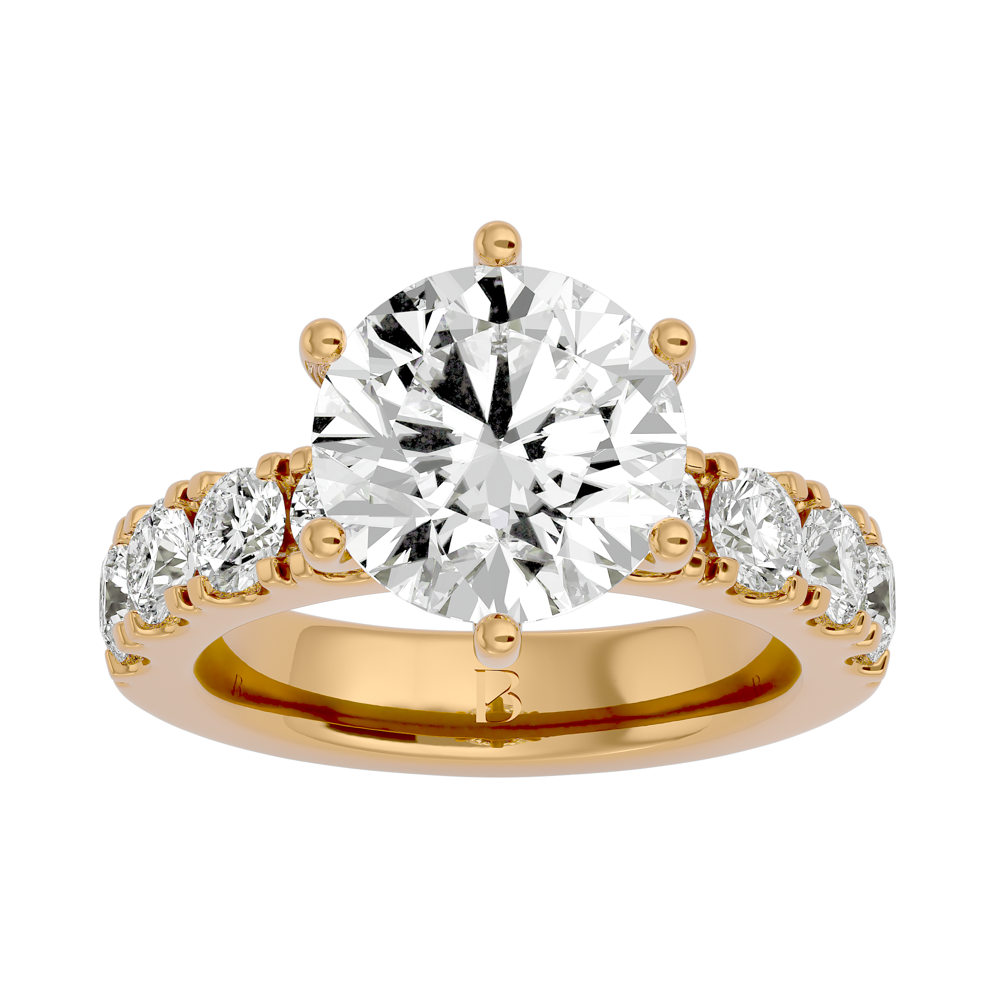 Celestial Sparkle Soliatire Ring