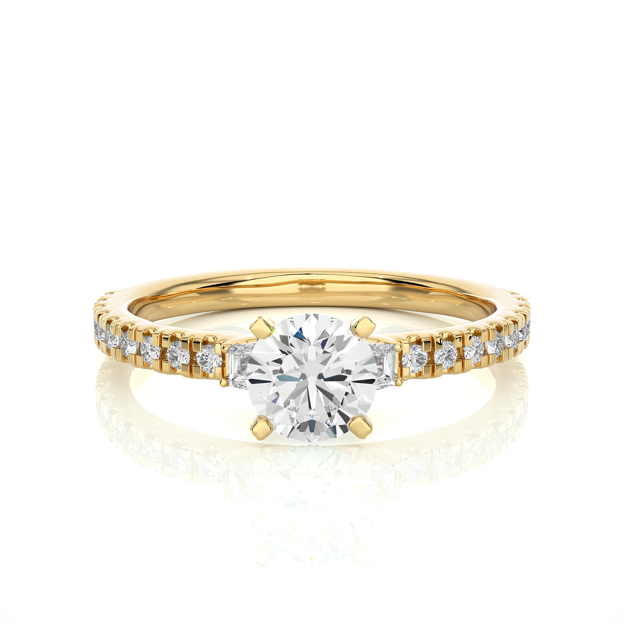 Nicolette Solitaire Lab Grown Diamond Ring