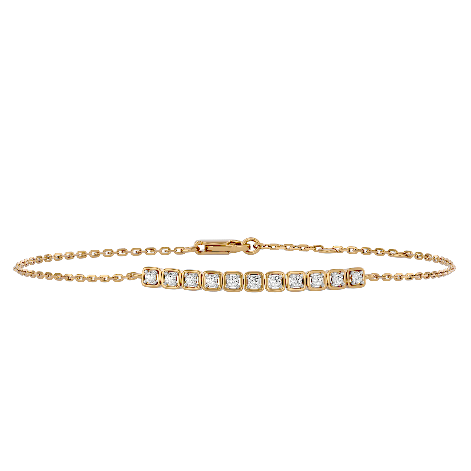 Eternal Elegance Chain Lab Grown Diamond Bracelet