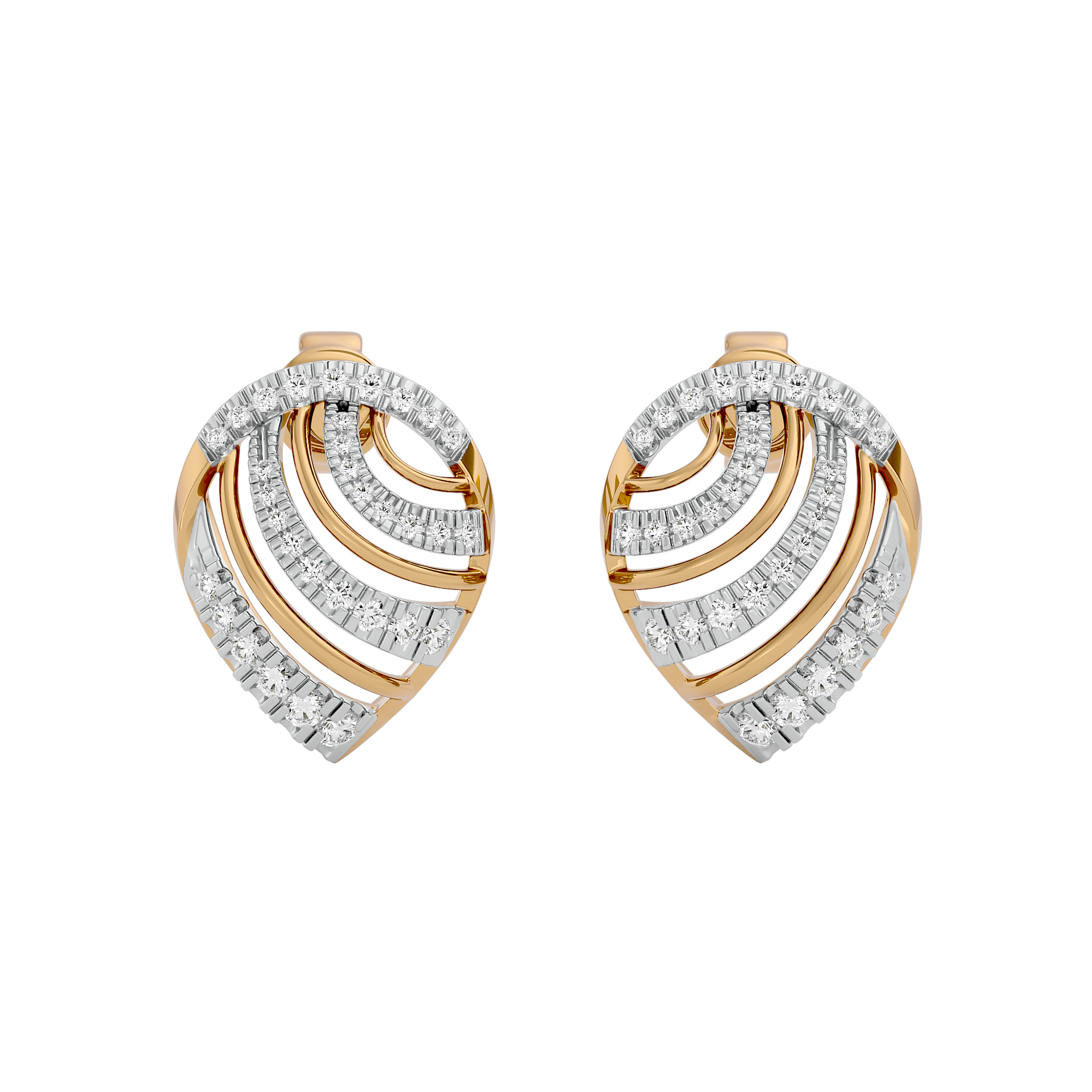 Opulent Allure Lab Grown Diamond Earrings