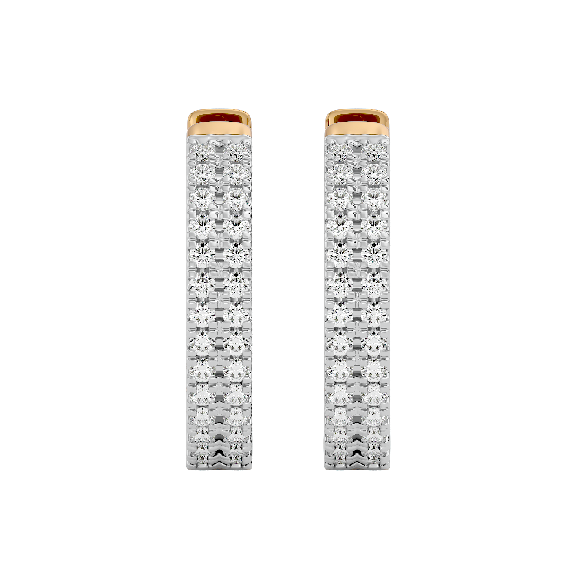 Opulent Circlets Lab Grown Diamond Earrings