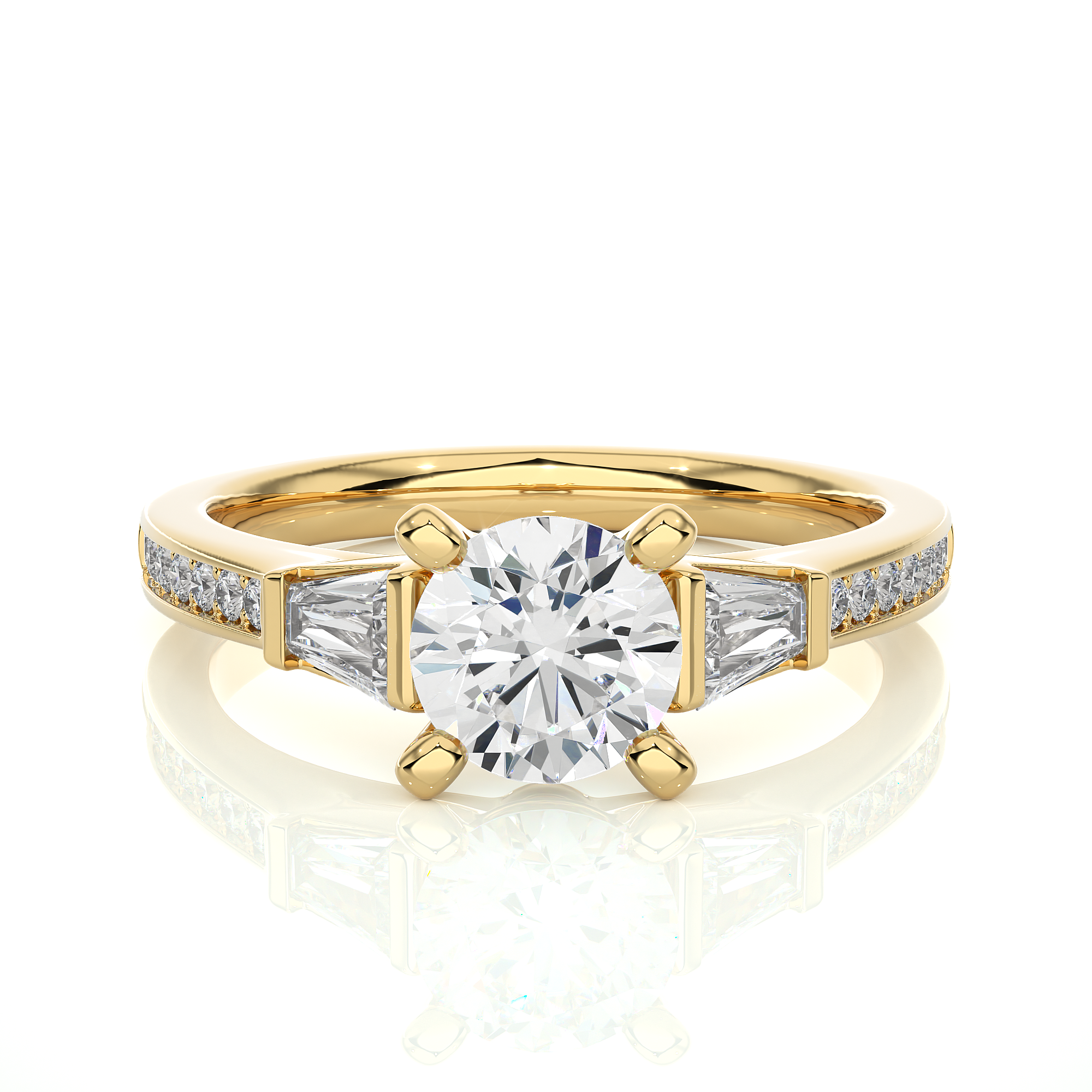 Caspian Solitaire Lab Grown Diamond Ring