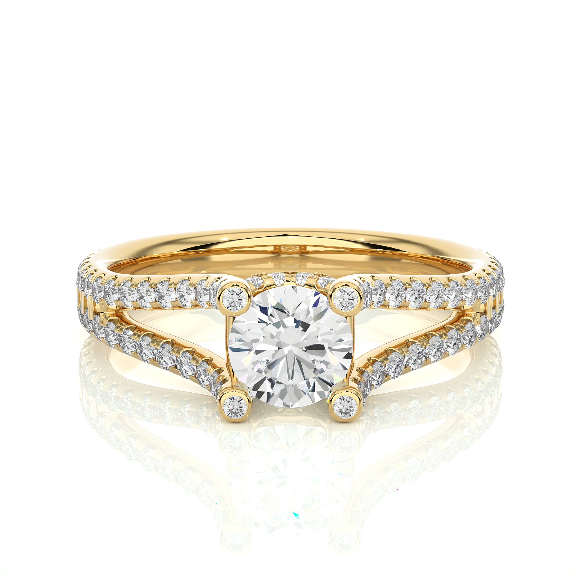 Riversong Solitaire Lab Grown Diamond Ring