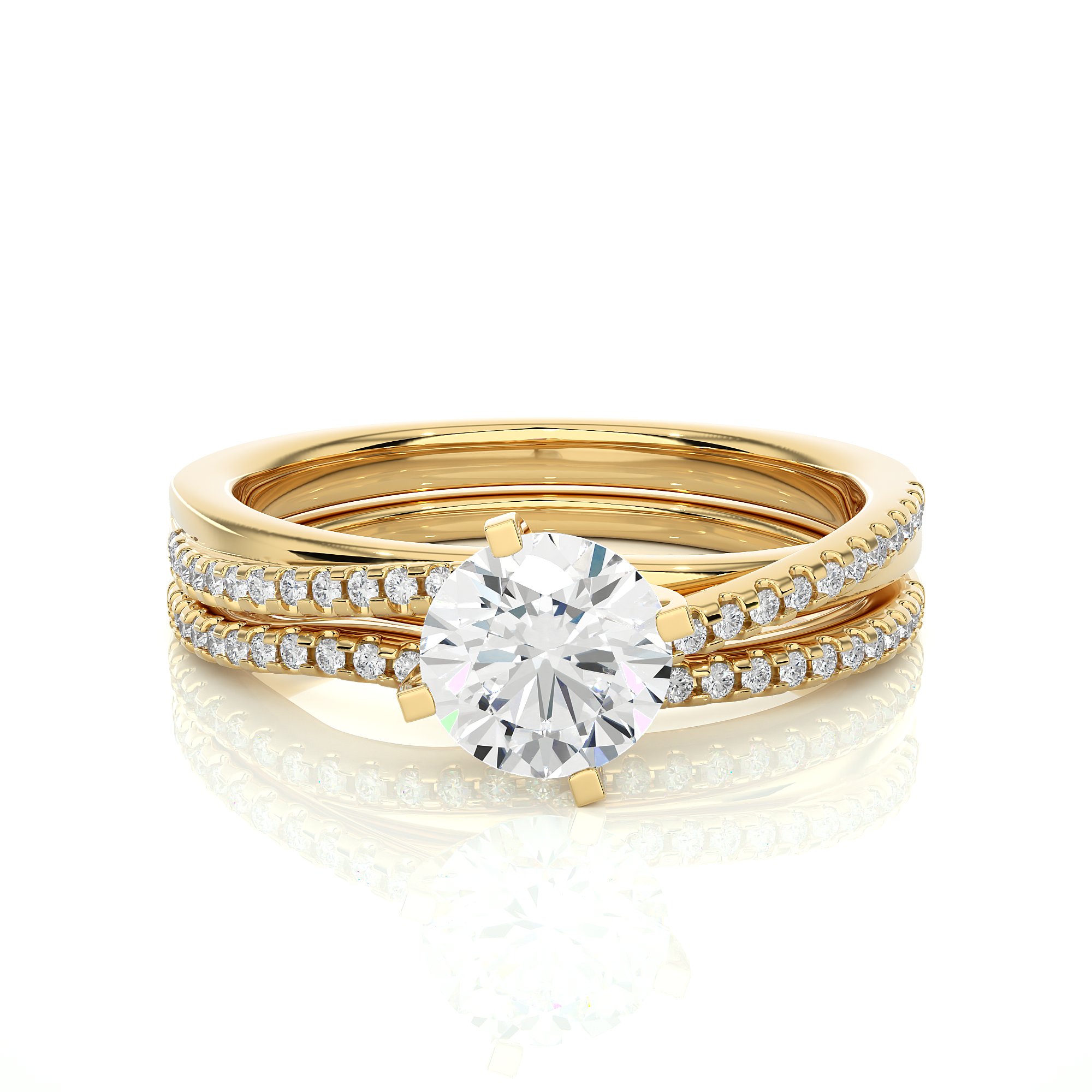 Lena Solitaire Lab Grown Diamond Ring