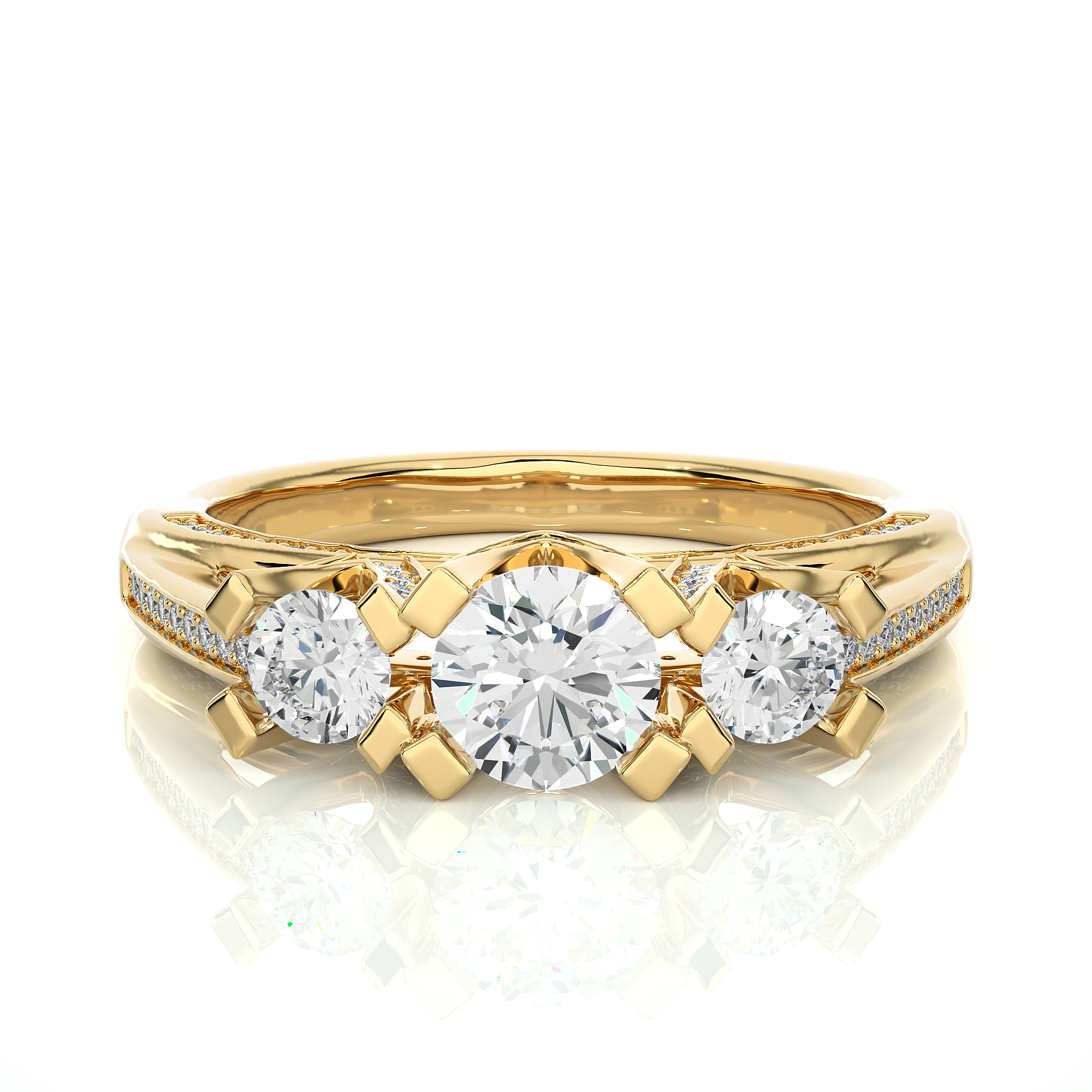 Royale Solitaire Lab Grown Diamond Ring