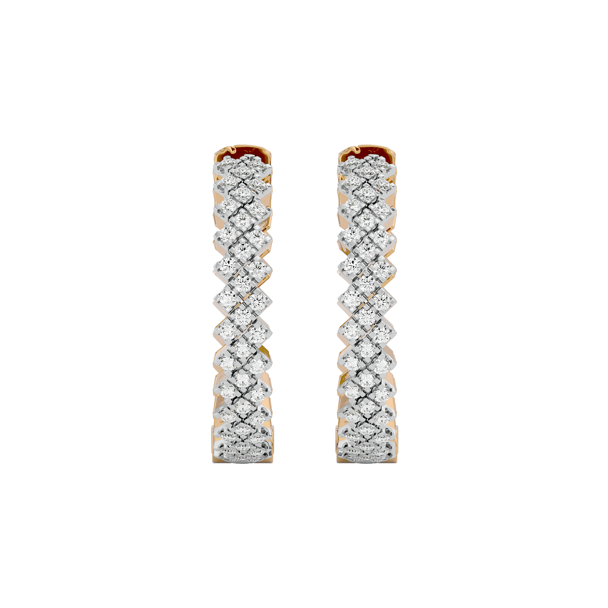Cosmic Shimmer Lab Grown Diamond Hoops