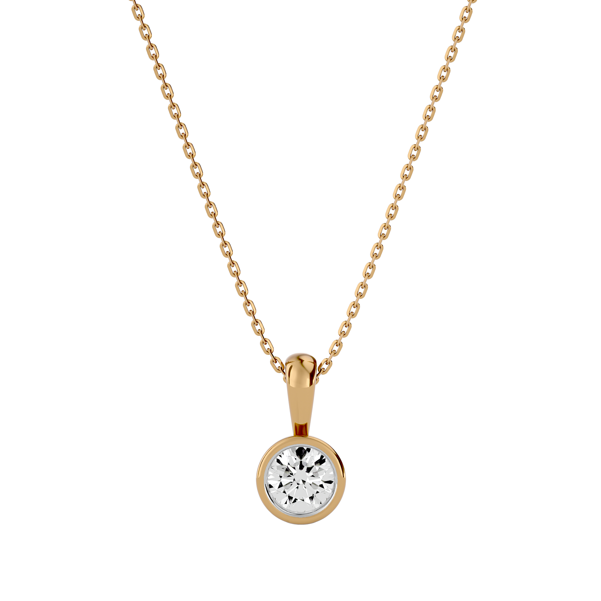 Divinely Adorned Lab Grown Diamond Pendant