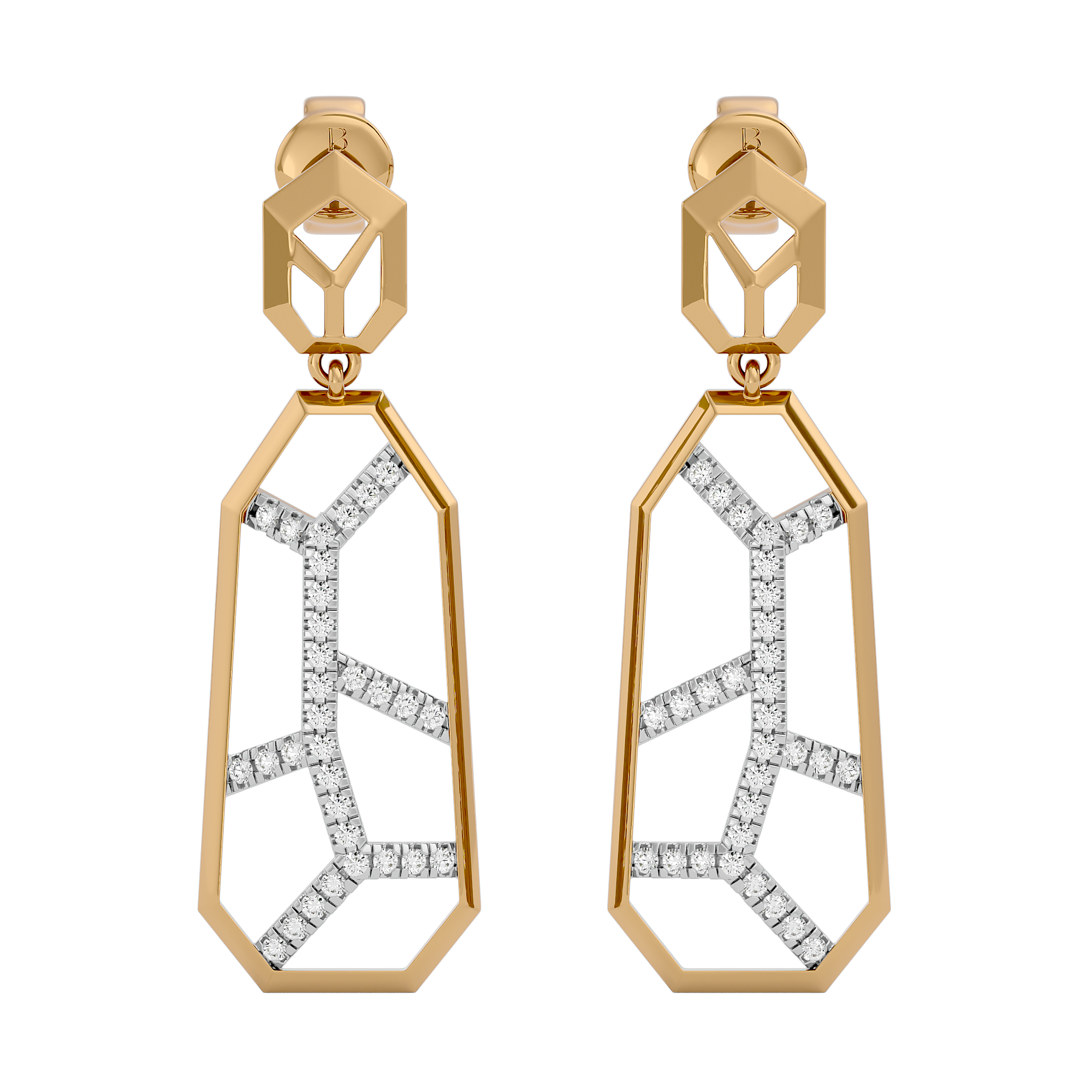 Celestial Radiance Lab Grown Diamond Earrings