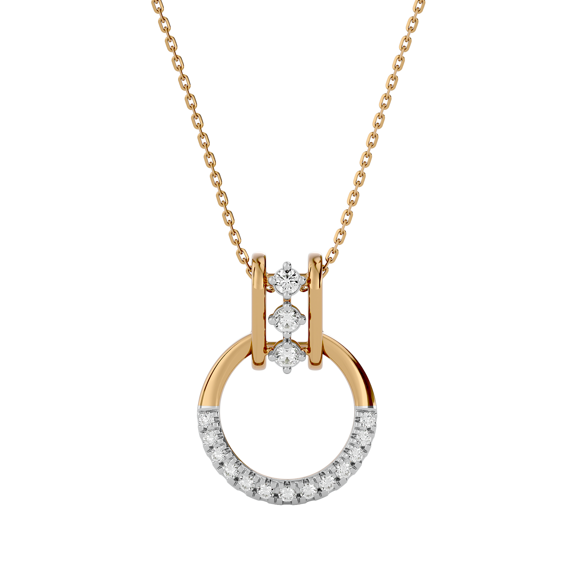 Regal Glow Lab Grown Diamond Pendant
