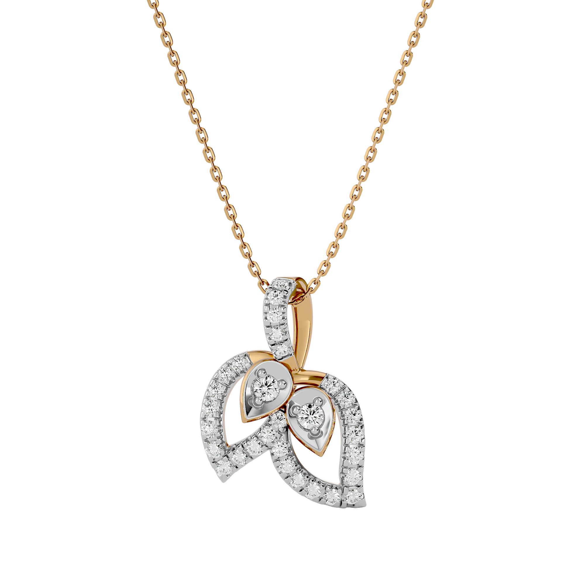 Seraphic Sparkle Lab Grown Diamond Pendant