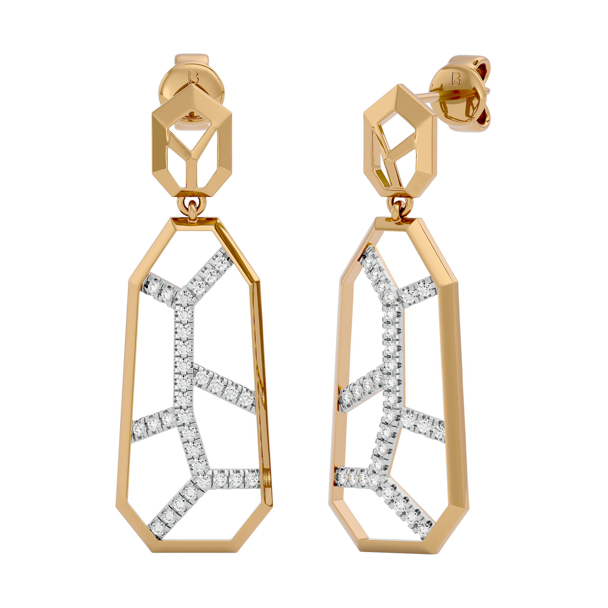 Celestial Radiance Lab Grown Diamond Earrings