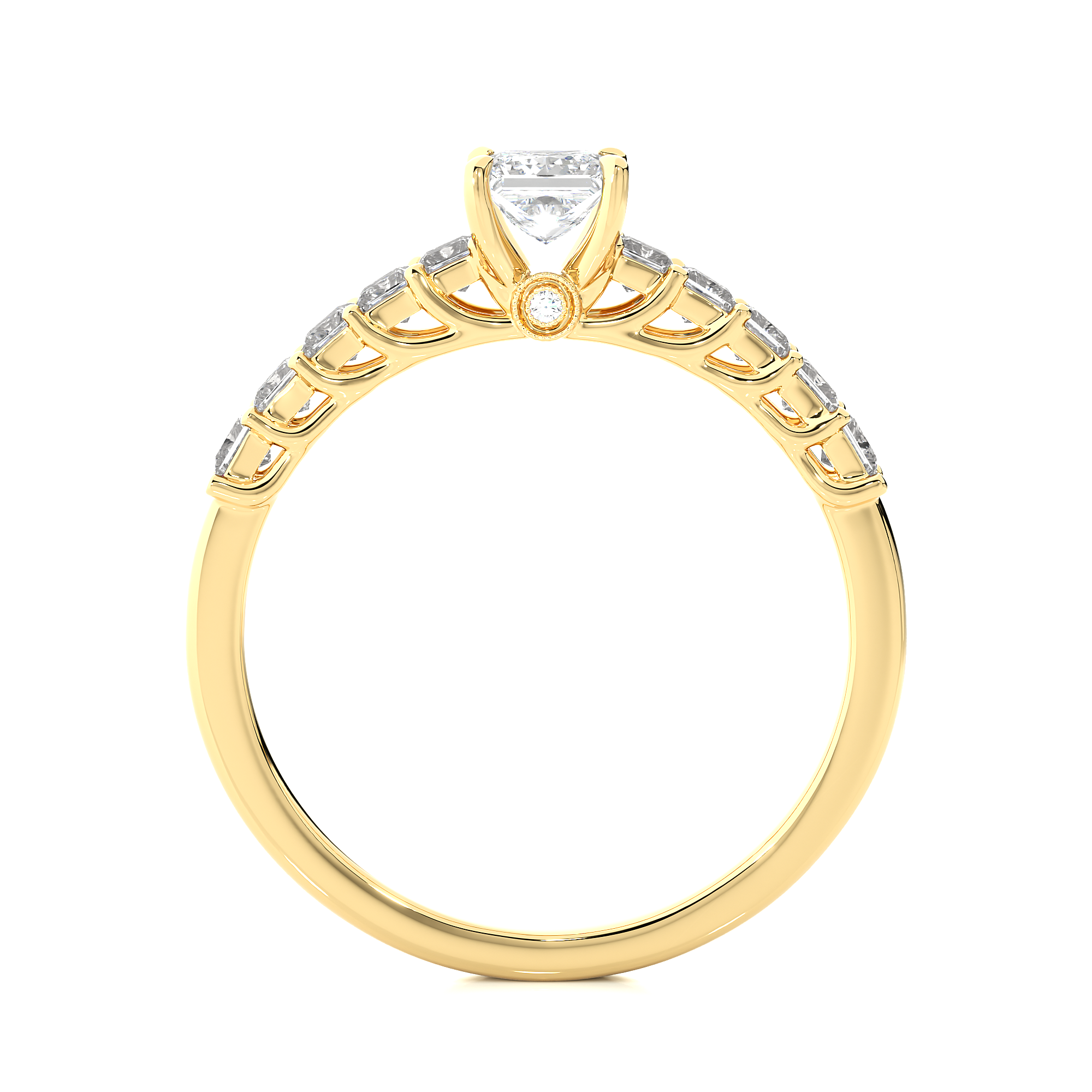 Regio Solitaire Lab Grown Diamond Ring