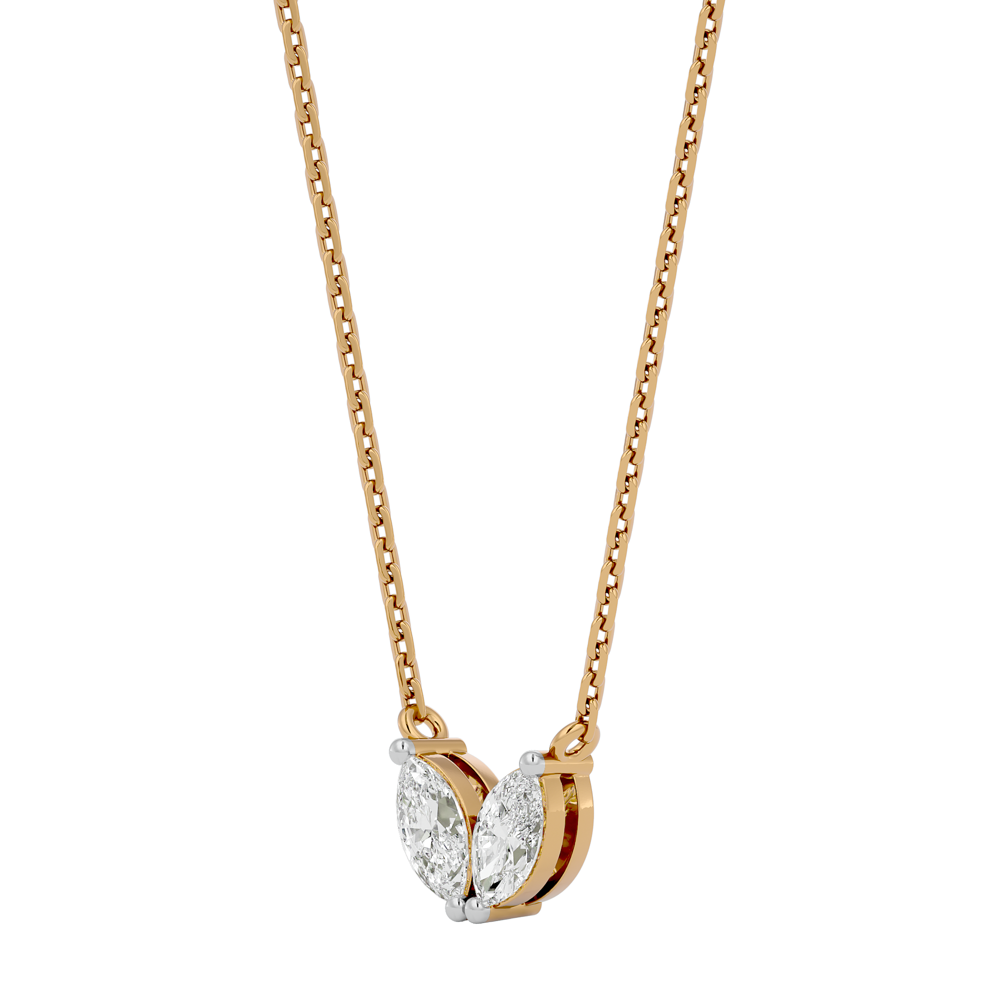 Eternal Grace Solitaire Lab Grown Diamond Pendant