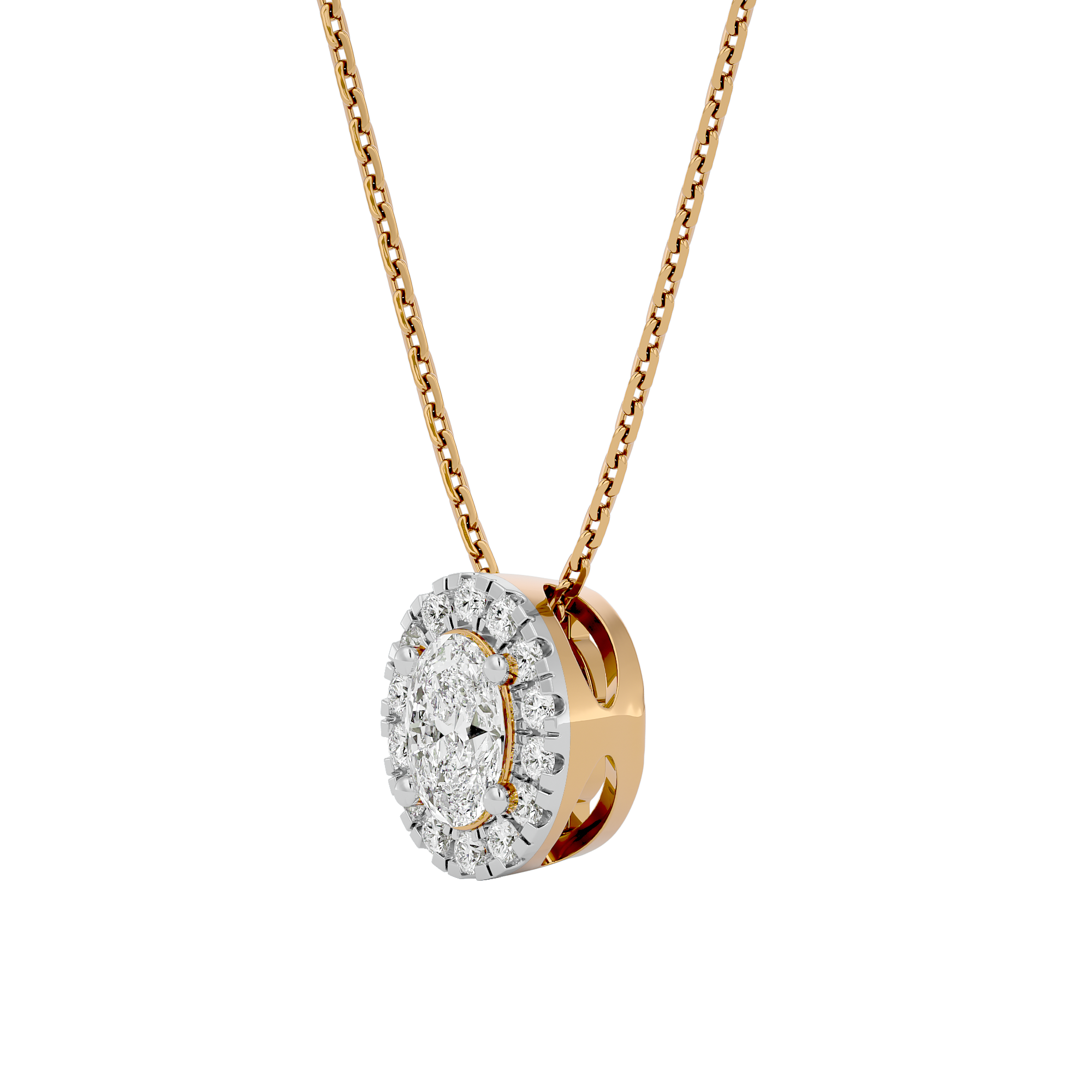Majestic Radiance Lab Grown Diamond Pendant
