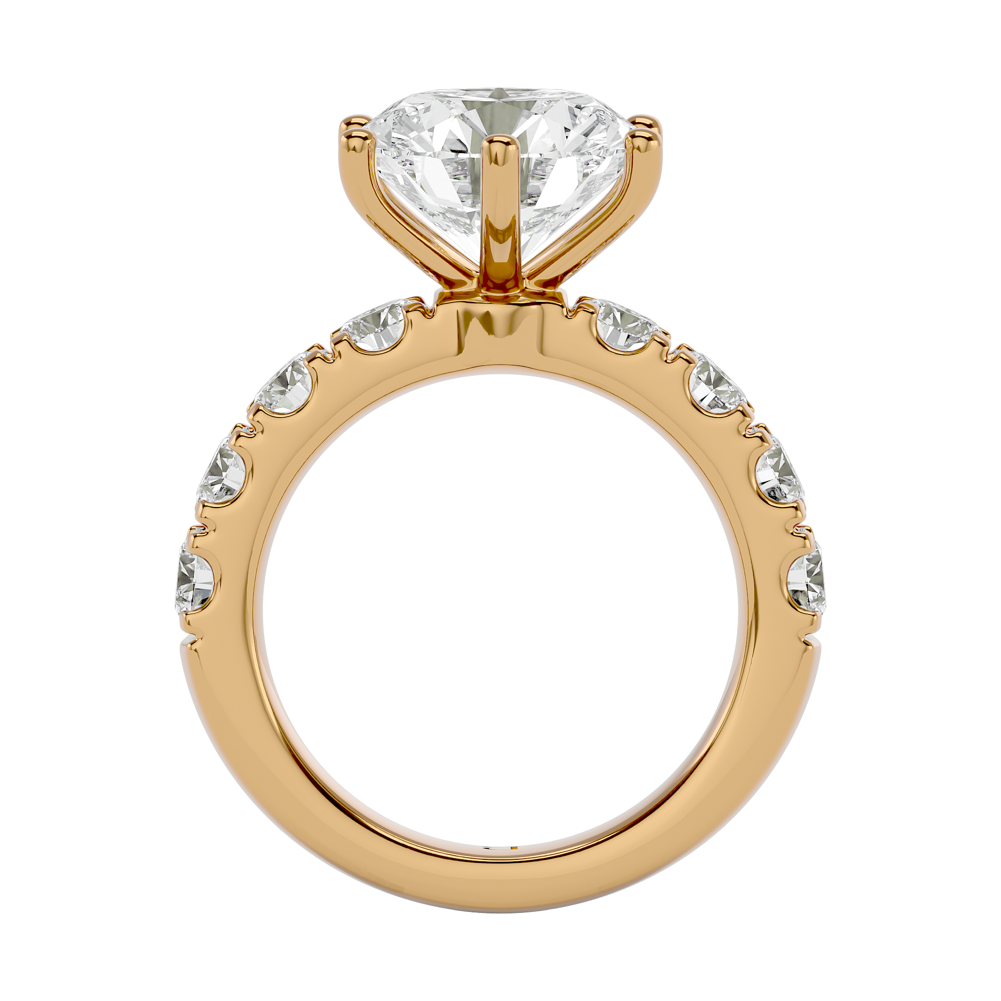 Celestial Sparkle Soliatire Ring