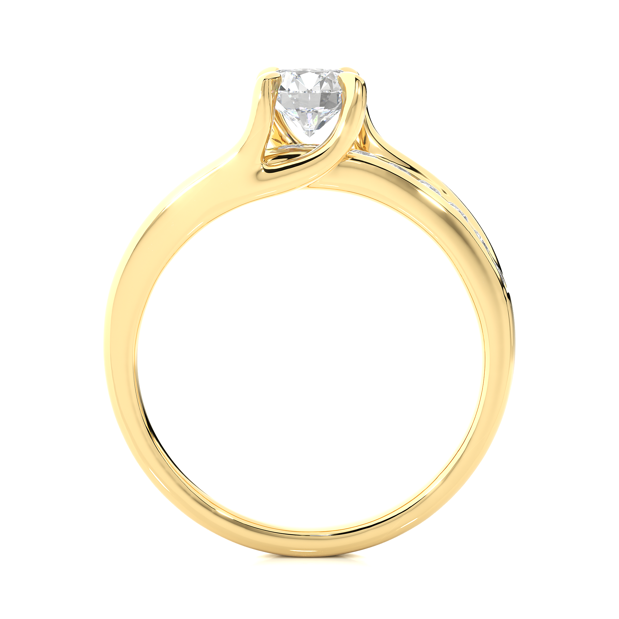 Iris Solitaire Lab Grown Diamond Ring