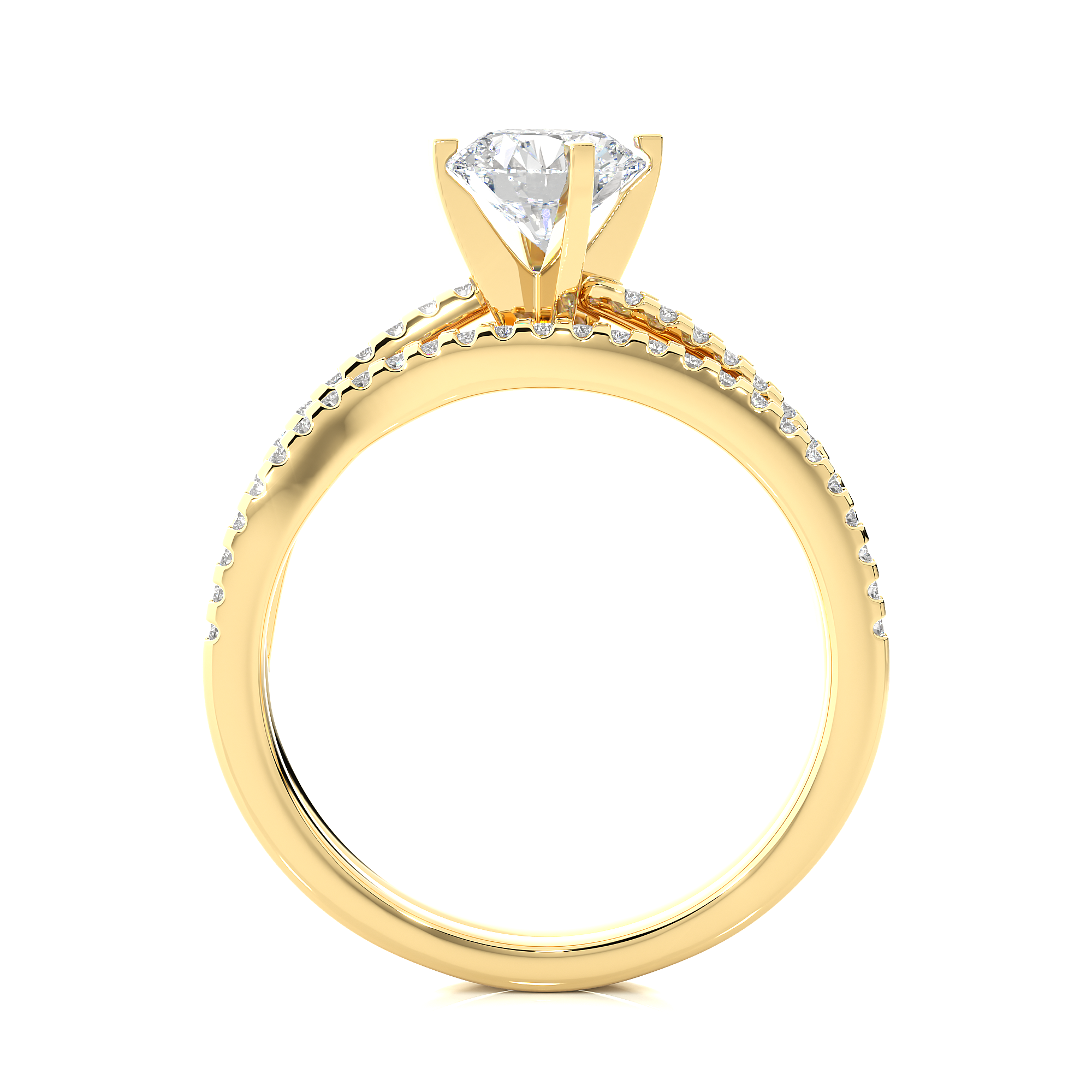 Lena Solitaire Lab Grown Diamond Ring