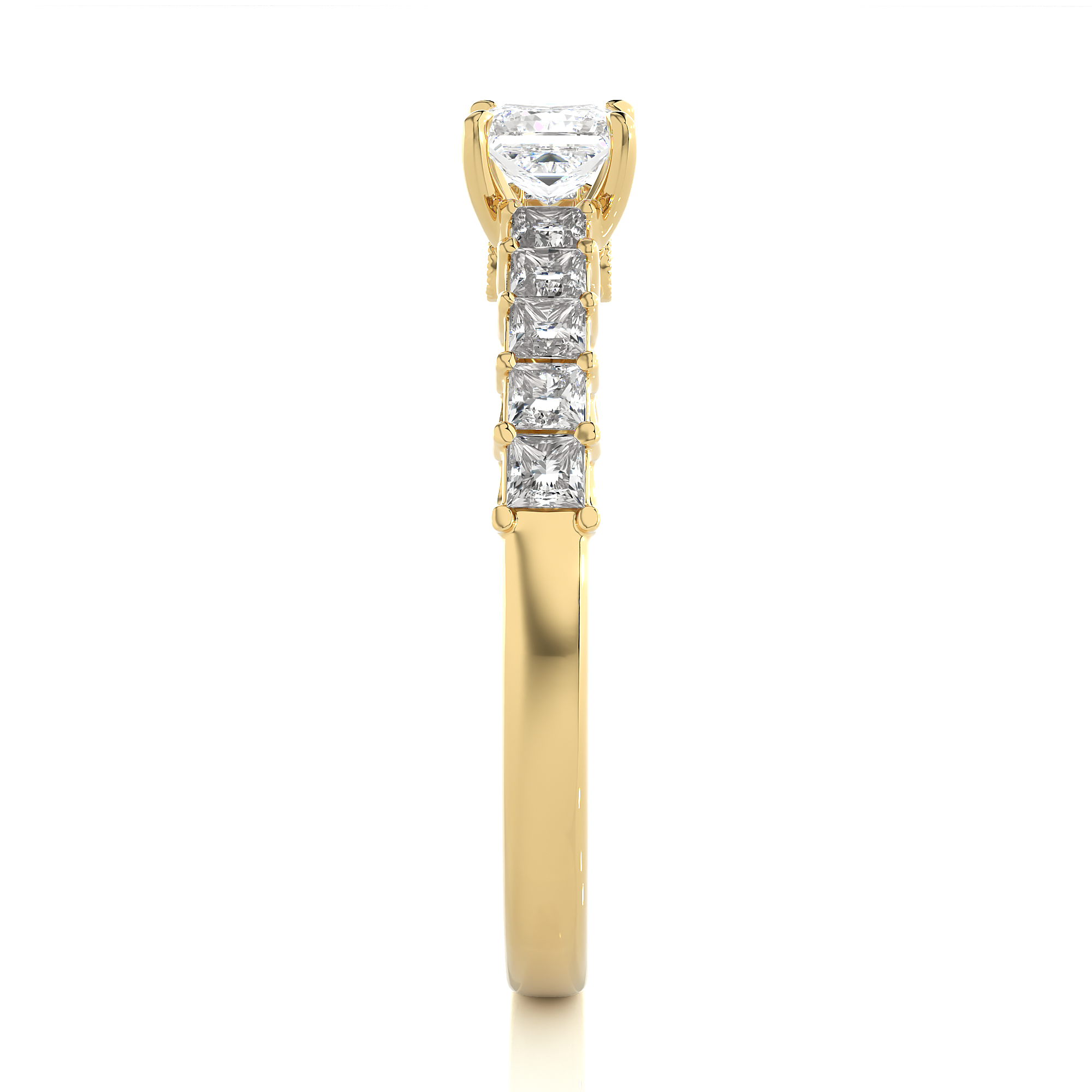Regio Solitaire Lab Grown Diamond Ring