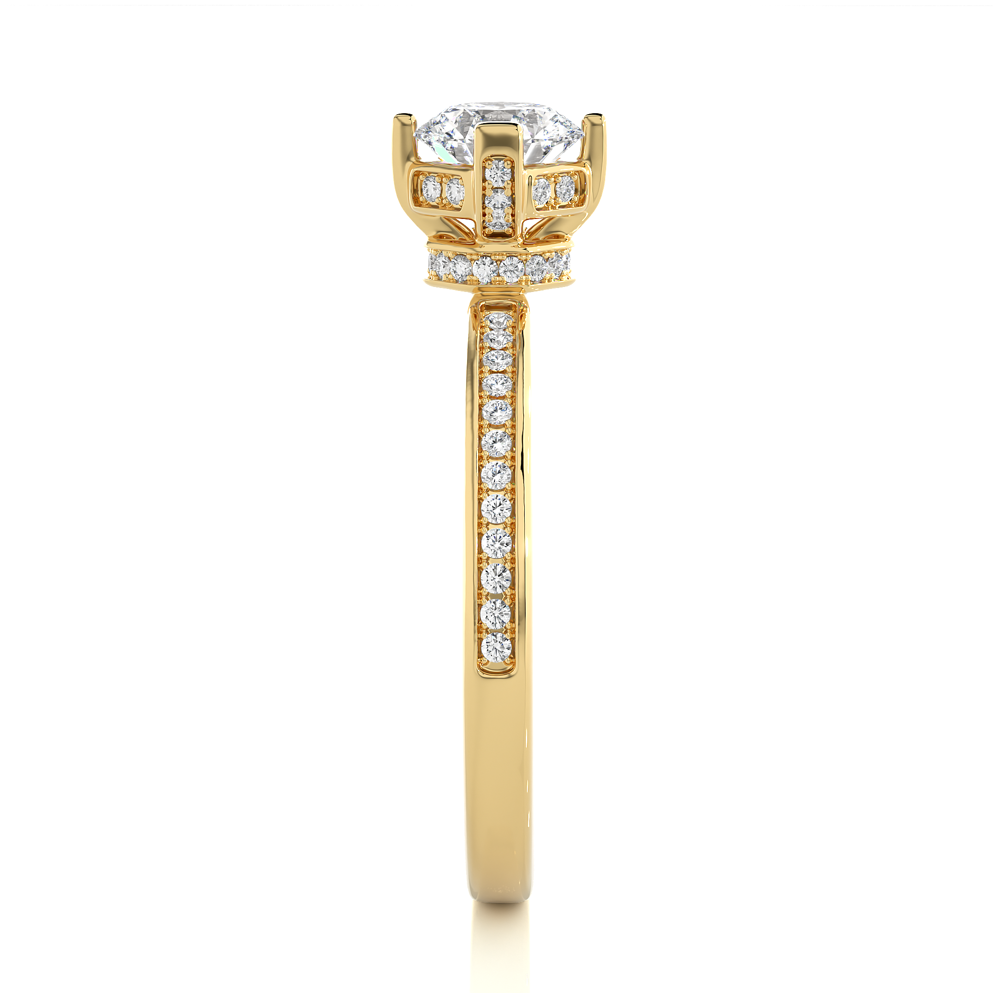 Imperialina Solitaire Lab Grown Diamond Ring