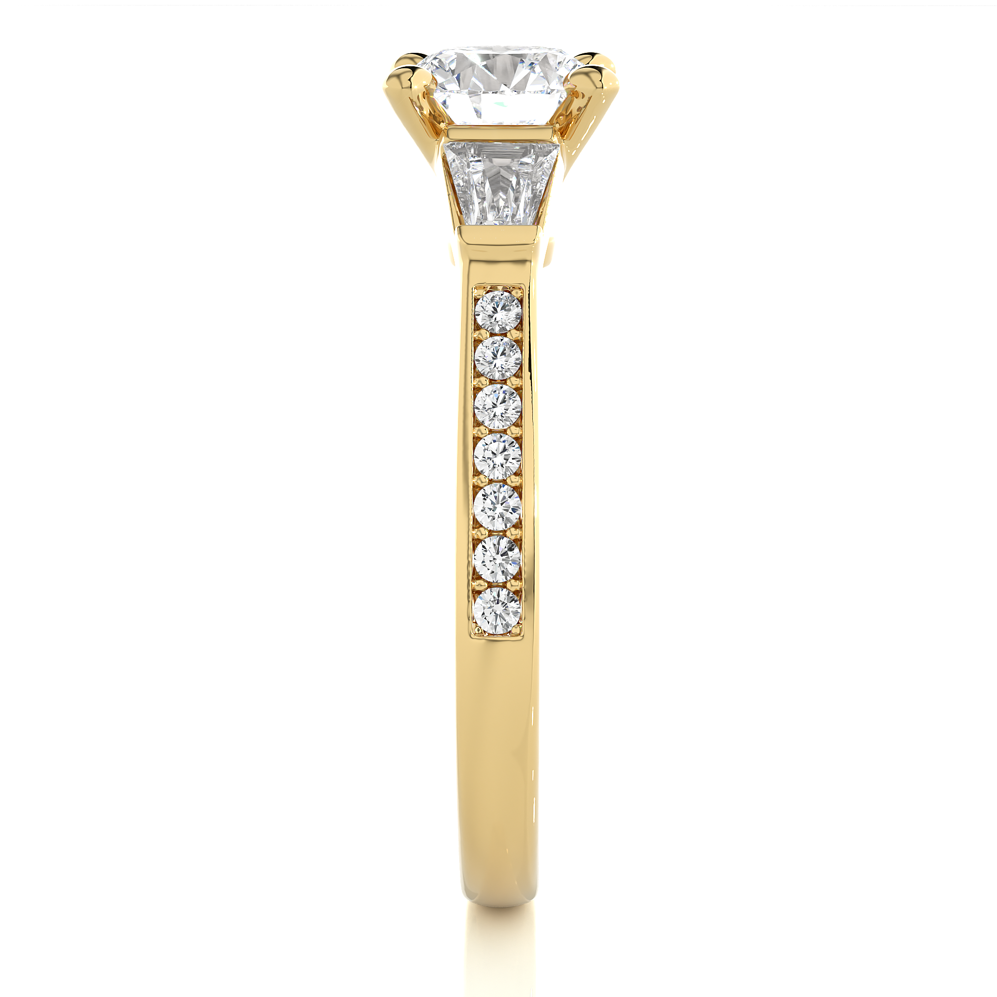 Caspian Solitaire Lab Grown Diamond Ring
