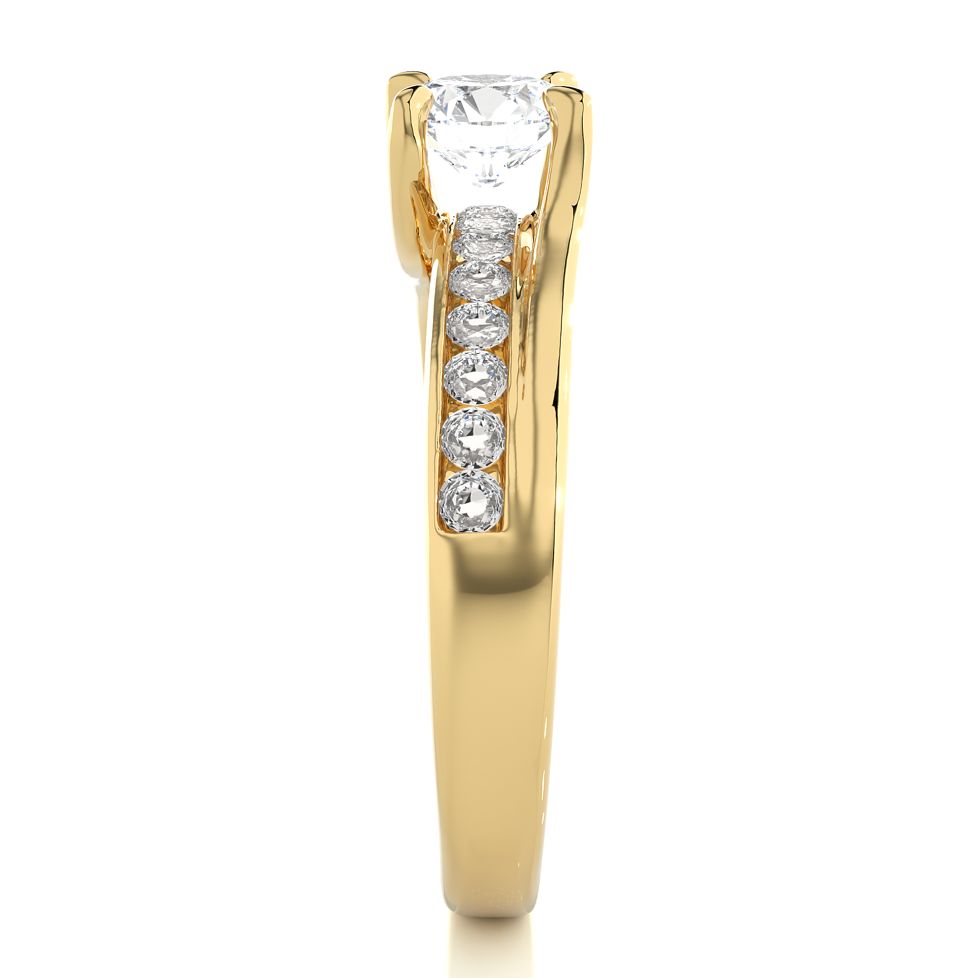 Iris Solitaire Lab Grown Diamond Ring