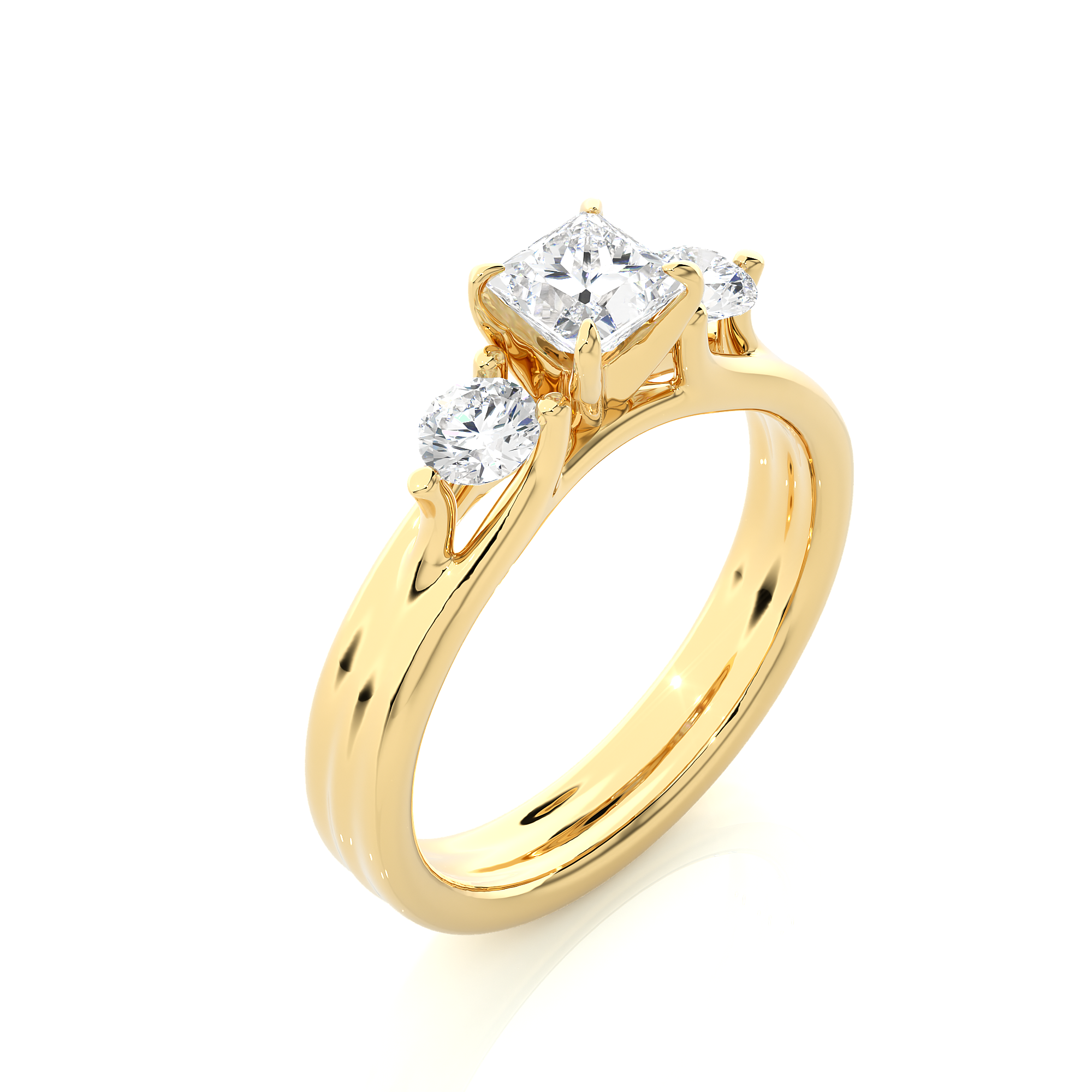 Iceberg Solitaire Lab Grown Diamond Ring