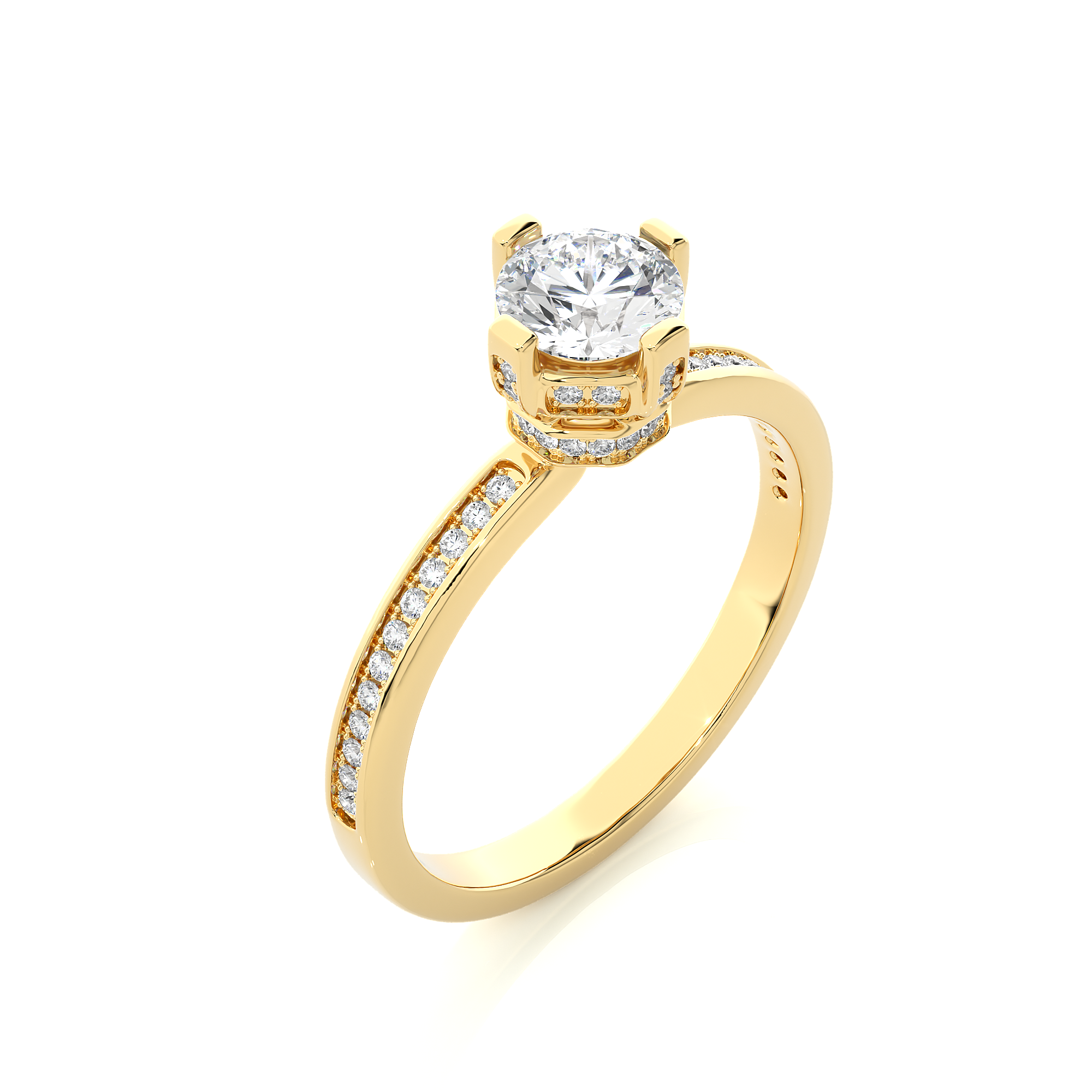 Imperialina Solitaire Lab Grown Diamond Ring