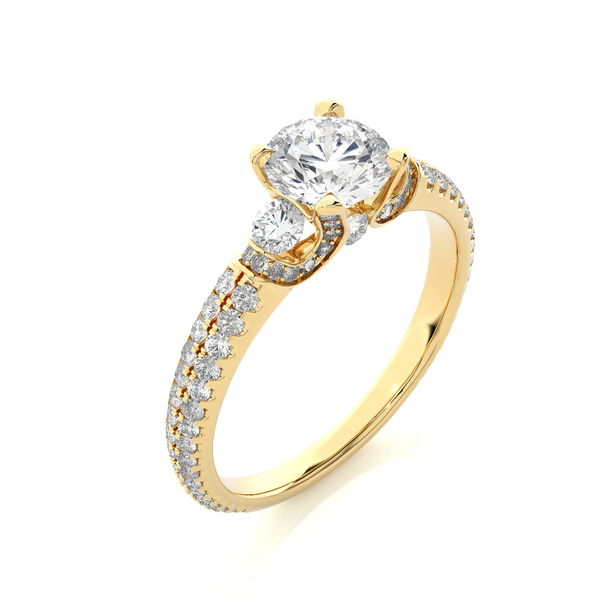 Amadeus Solitaire Lab Grown Diamond Ring