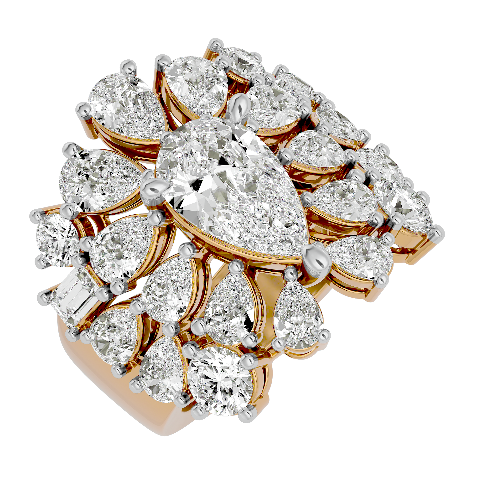 Prismatic Flair Ring