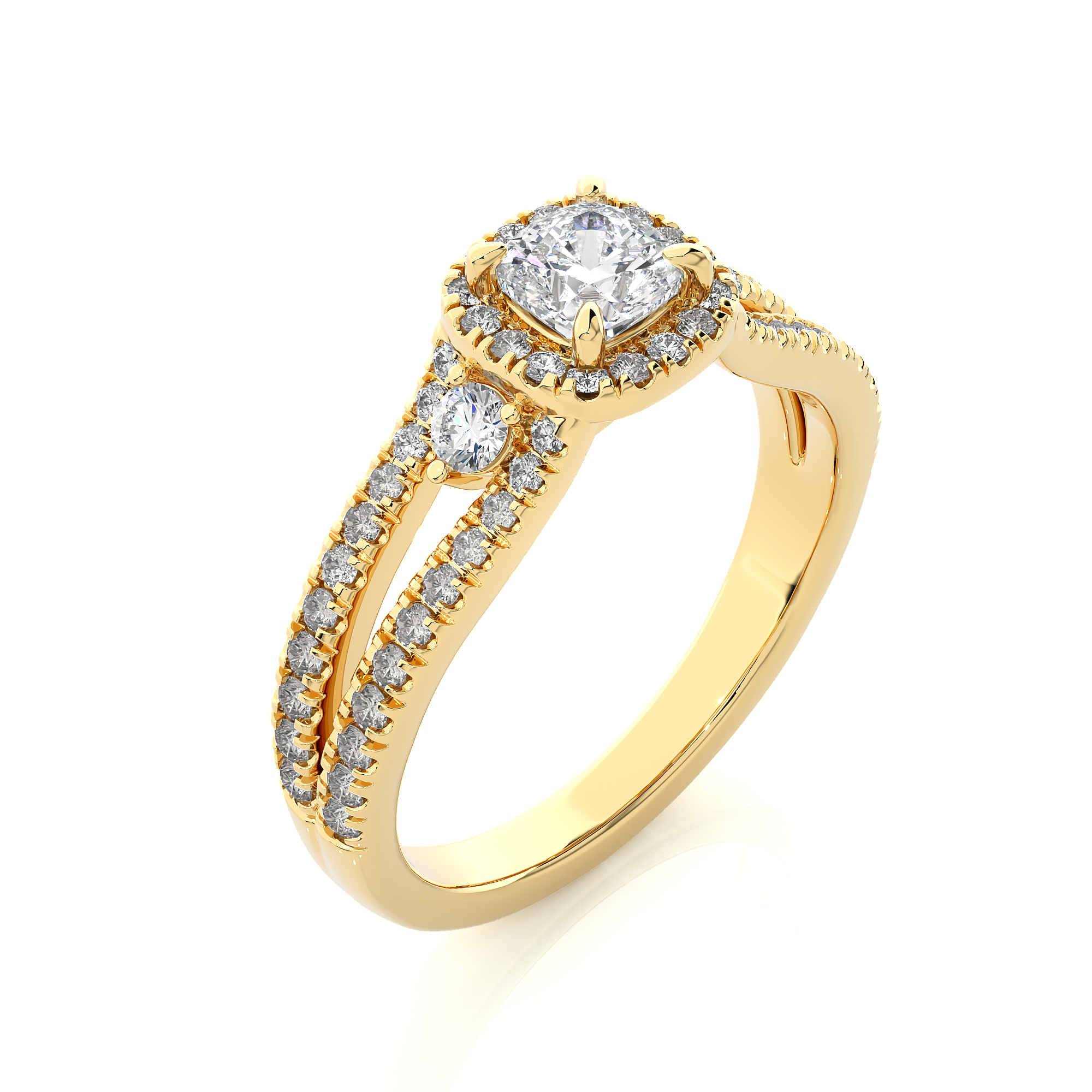 Palacio Solitaire Lab Grown Diamond Ring